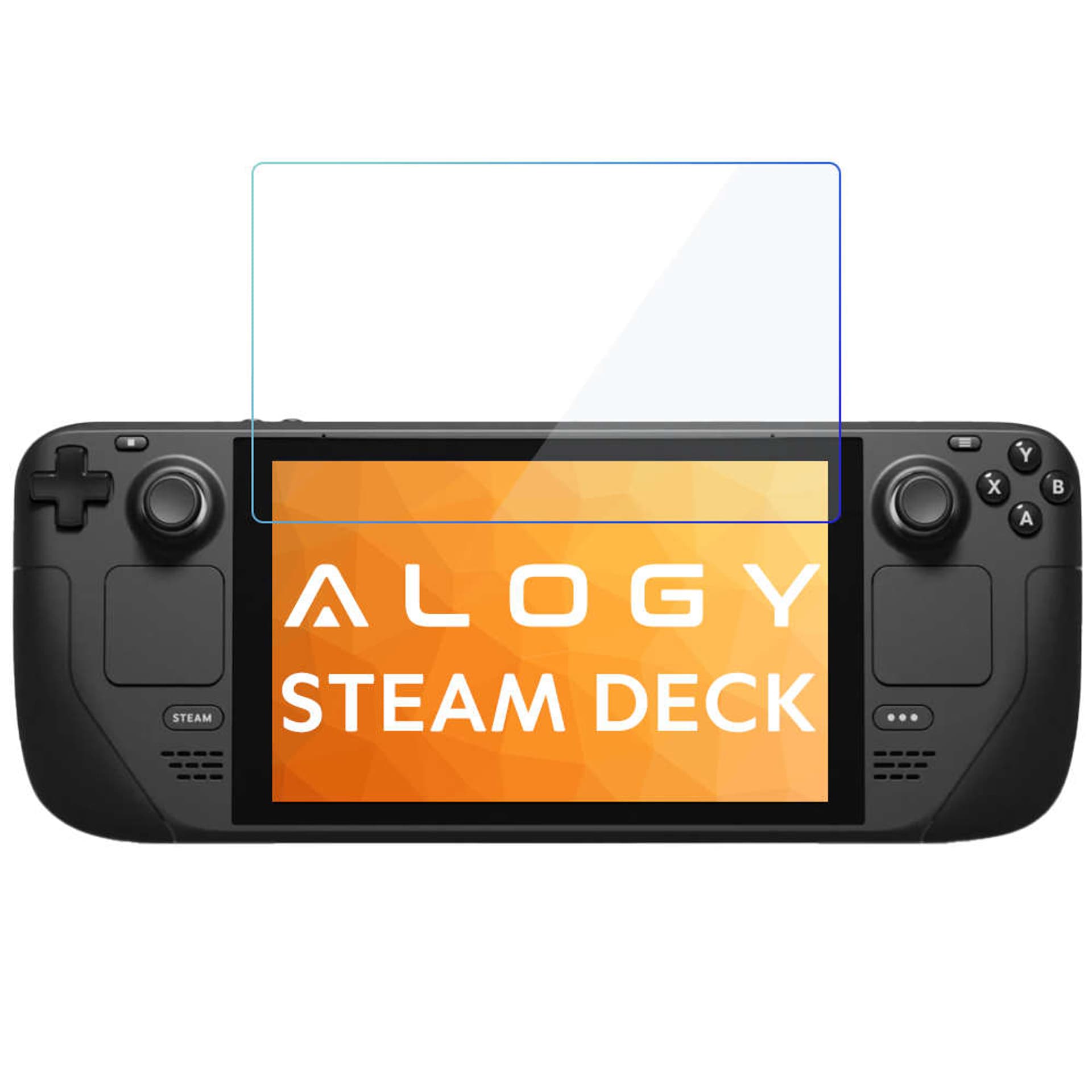 

Szkło hartowane 9H Alogy ochrona na ekran do konsoli do Steam Deck