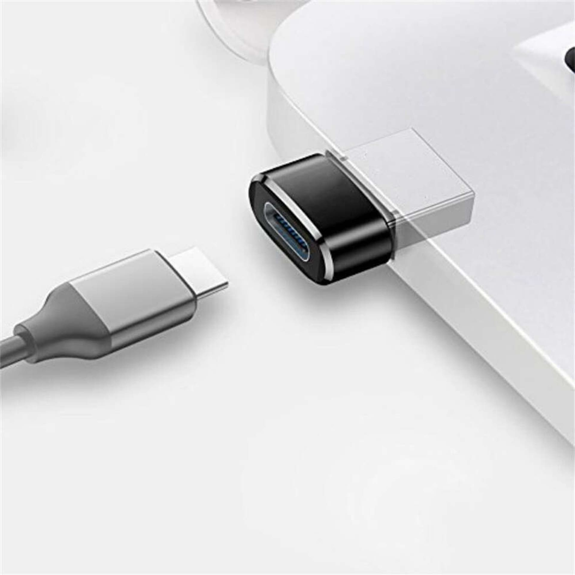 

Adapter przejściówka Alogy konwerter USB-C Type C do USB-A 3.0 Czarny