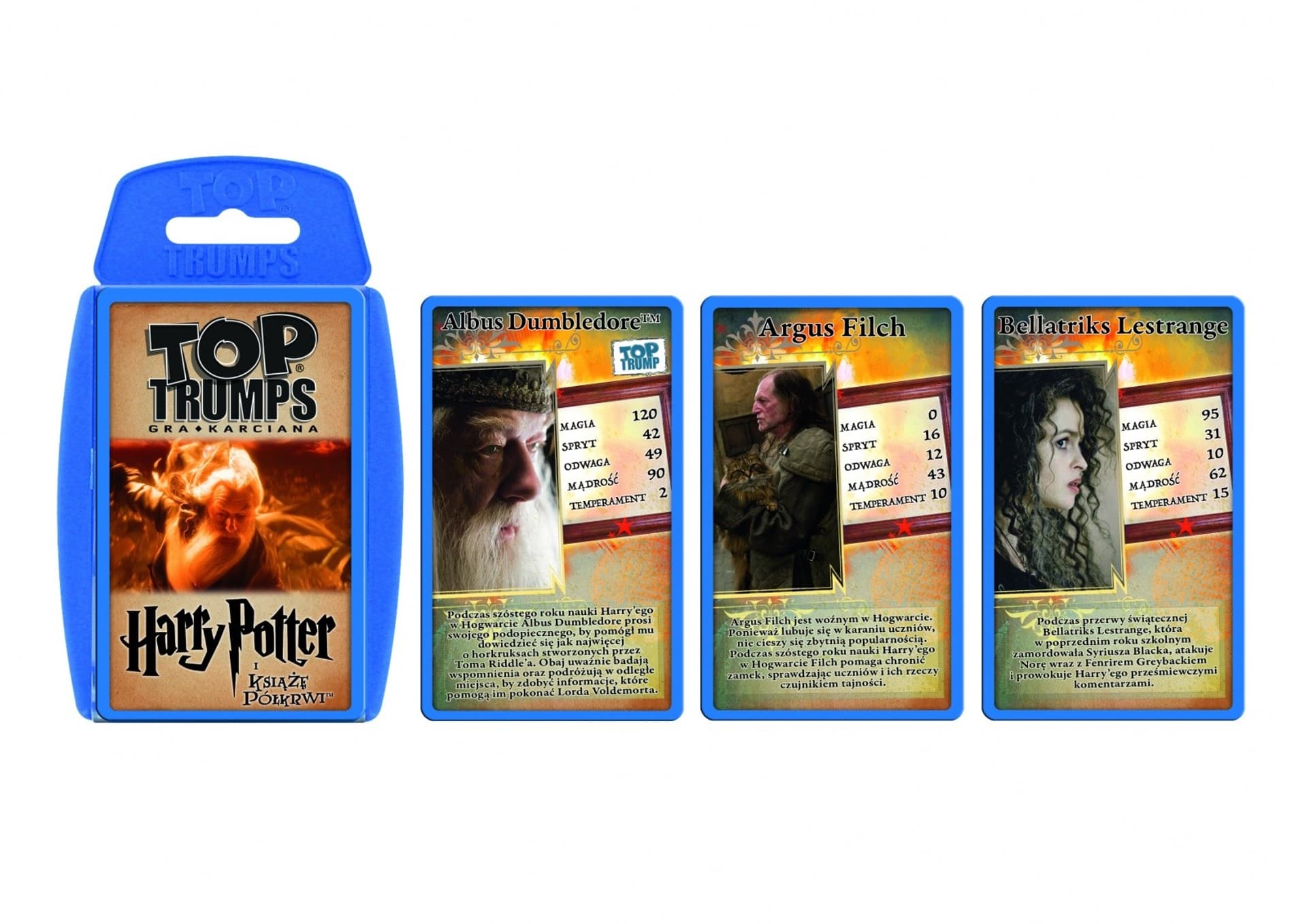 

Gra Karty Top Trumps Harry Potter Ksiaze półkrwi