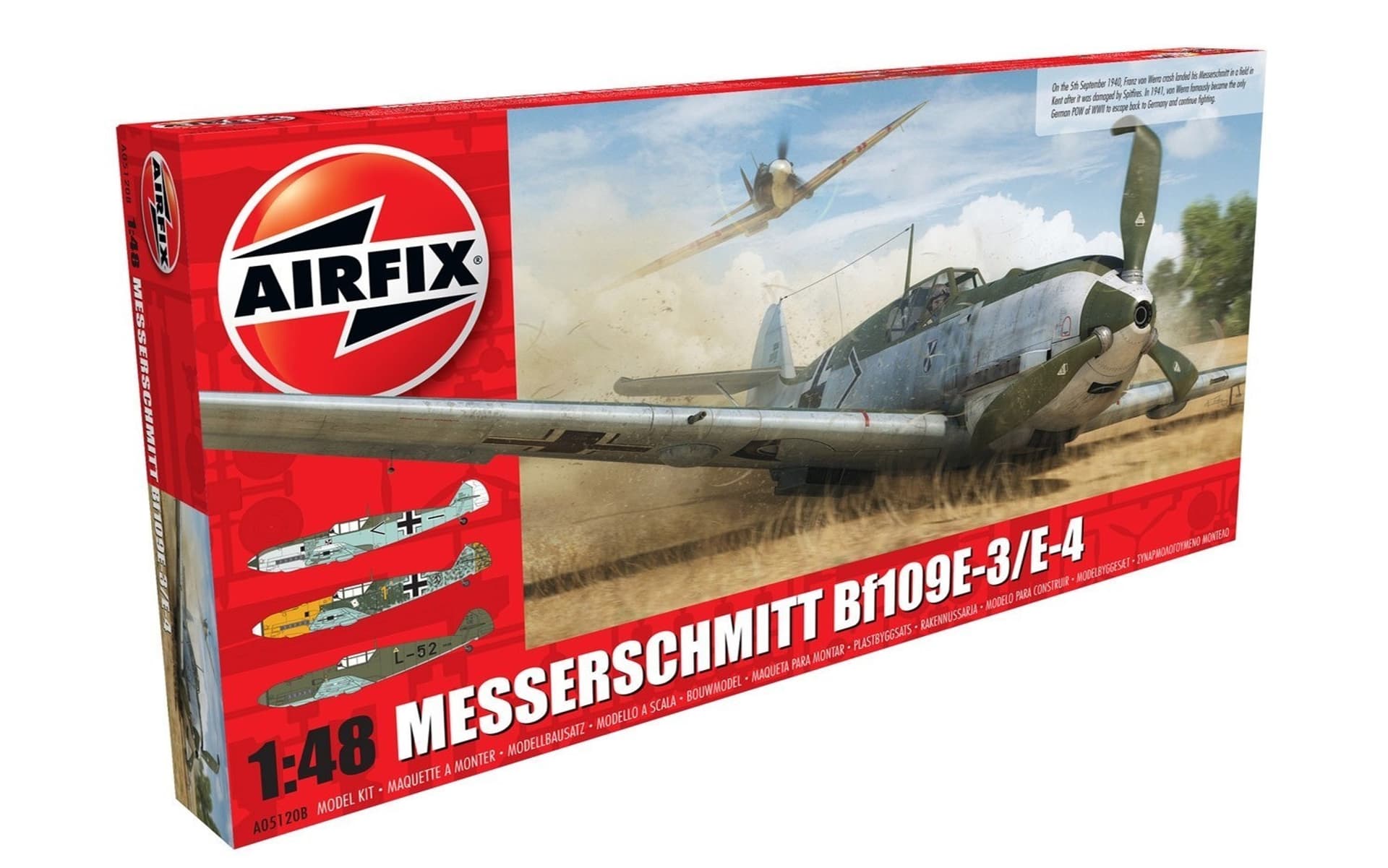 

Model plastikowy Messerschmitt Me 109 E-3/E-4