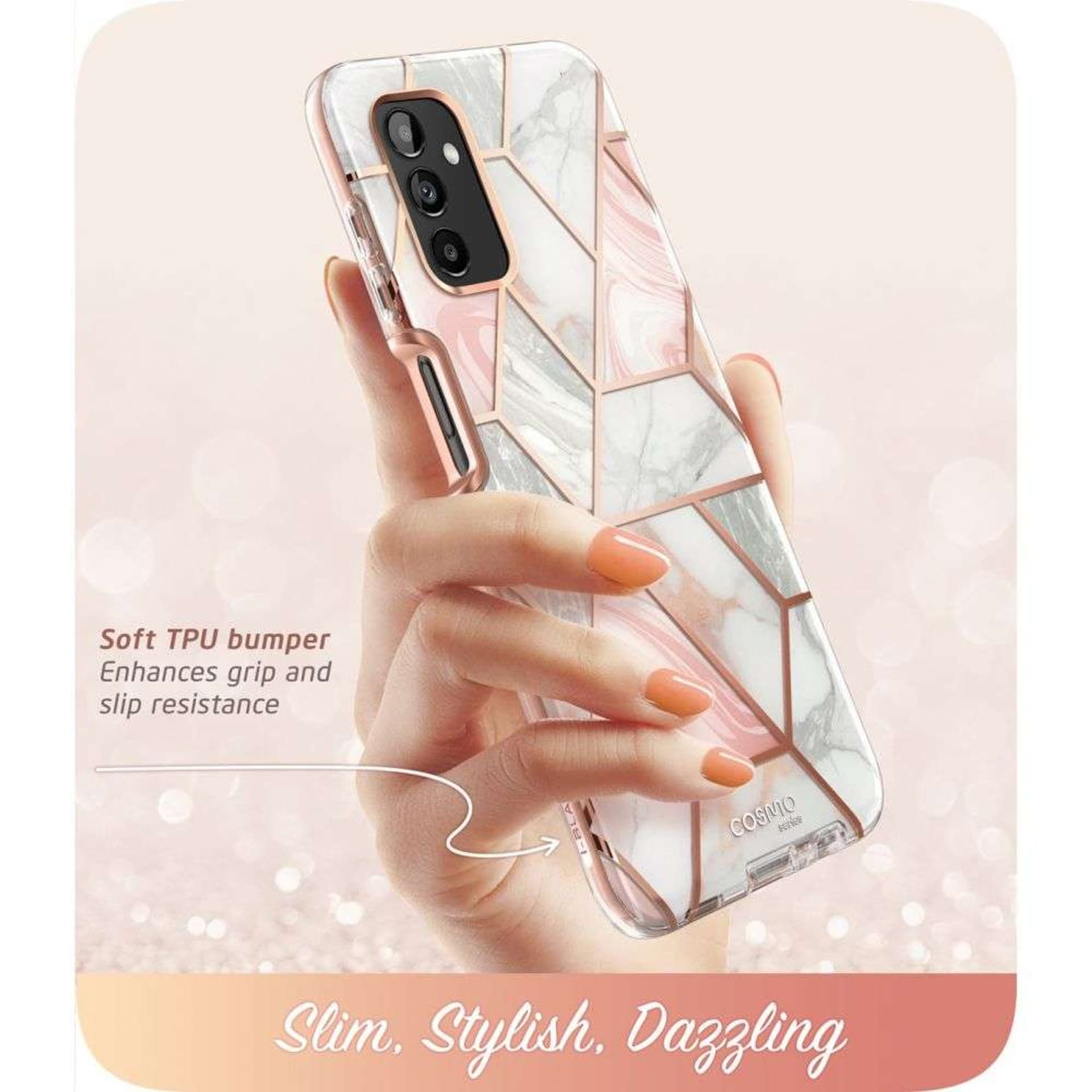 

Etui Supcase Cosmo do Samsung Galaxy A13 4G / LTE Marble