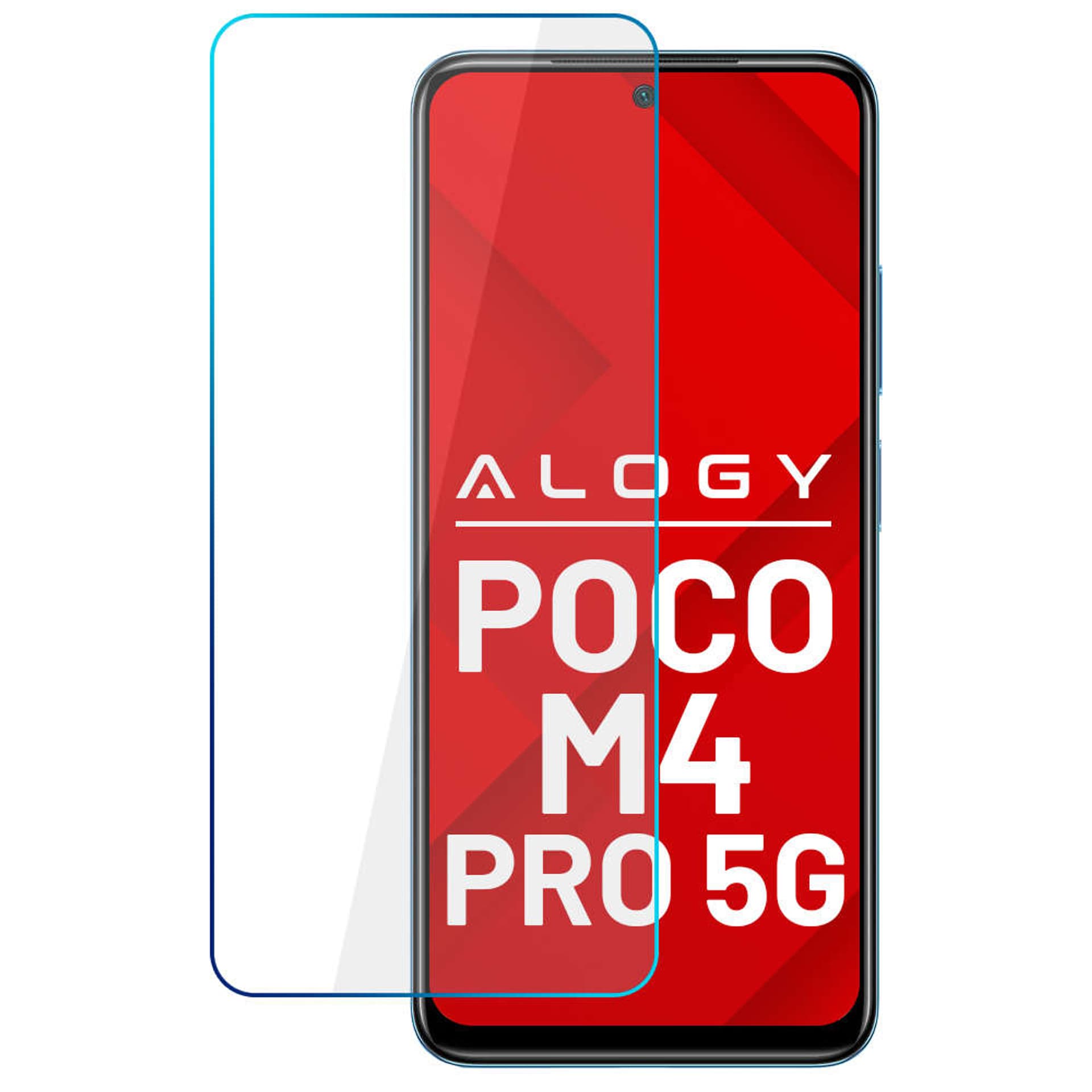 

Szkło hartowane 9H Alogy ochrona na ekran do Xiaomi Poco M4 Pro 5G