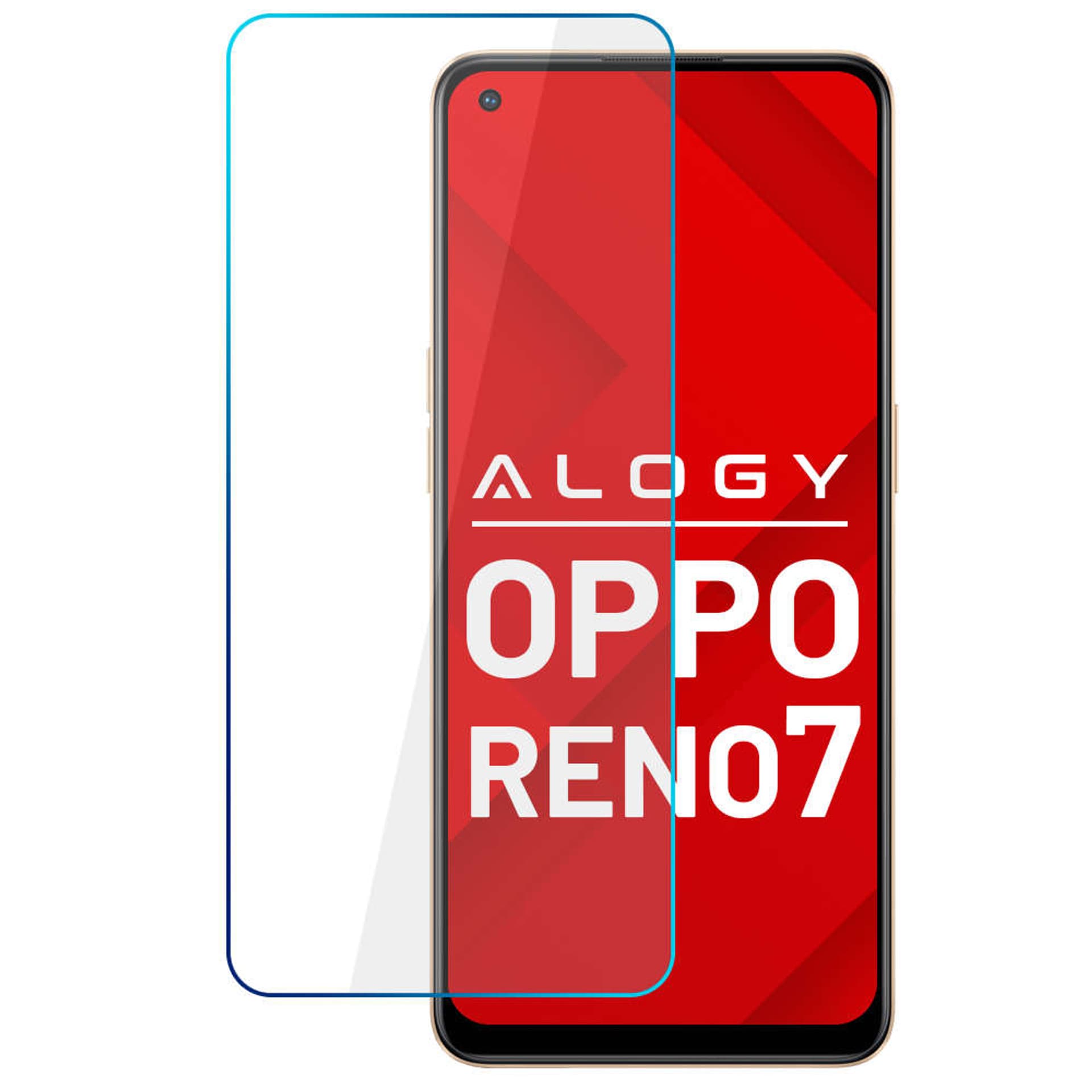 

Szkło hartowane 9H Alogy ochrona na ekran do Oppo Reno7