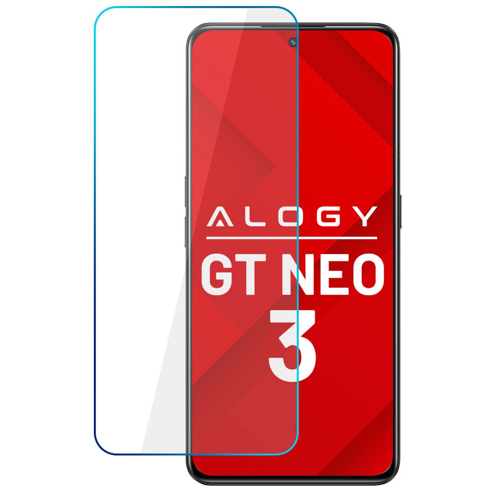 

Szkło hartowane 9H Alogy ochrona na ekran do Realme GT Neo 3
