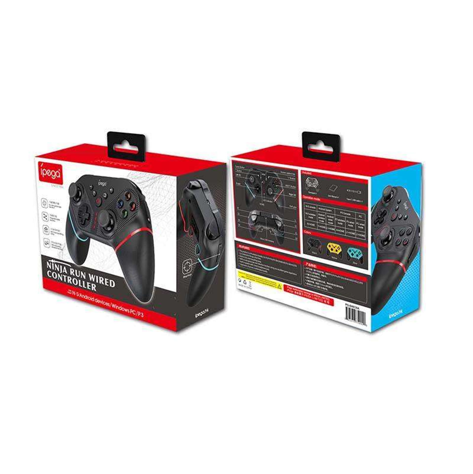 

Kontroler bezprzewodowy / GamePad iPega NSW BT PG-SW038A (czarny)