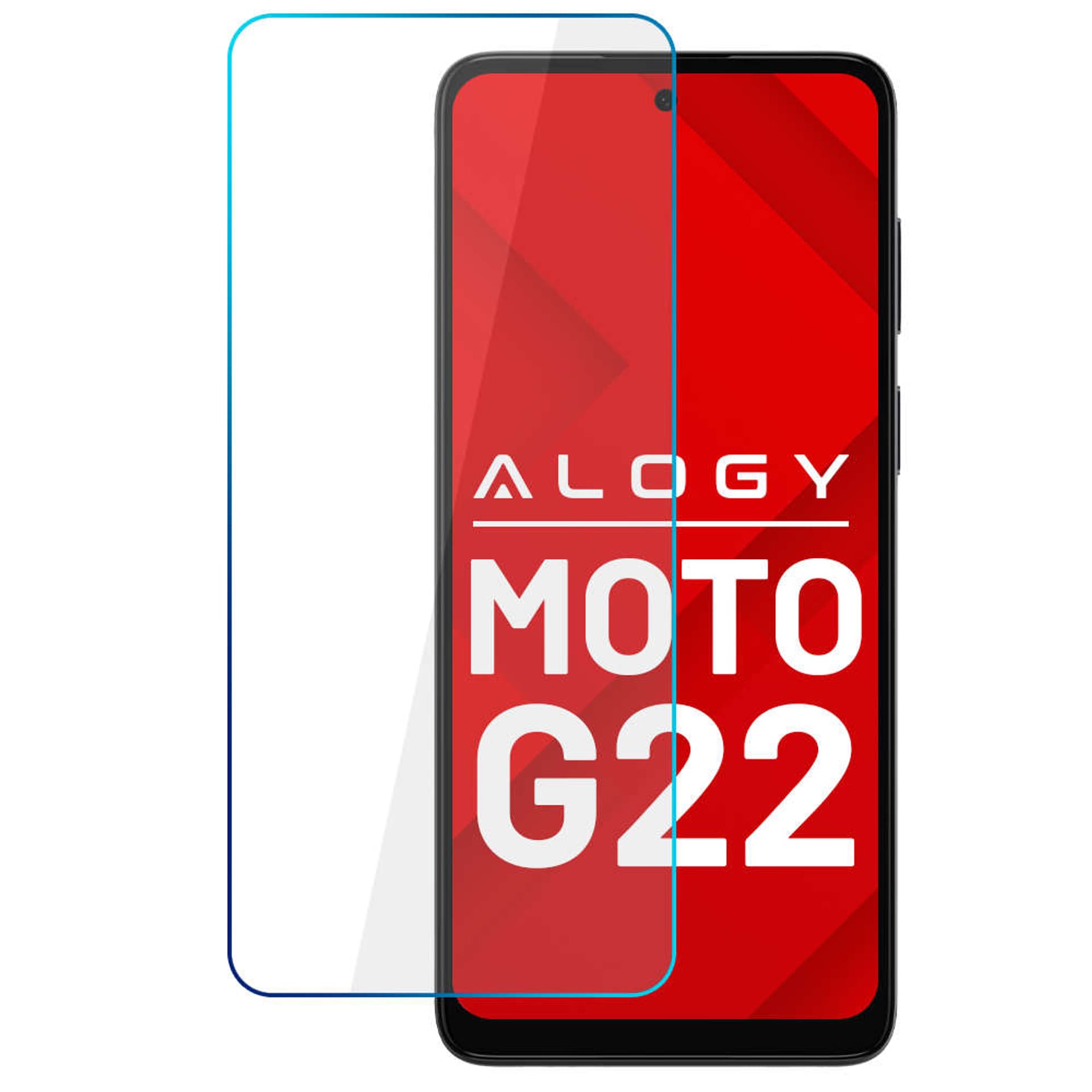 

Szkło hartowane 9H Alogy ochrona na ekran do Motorola Moto G22