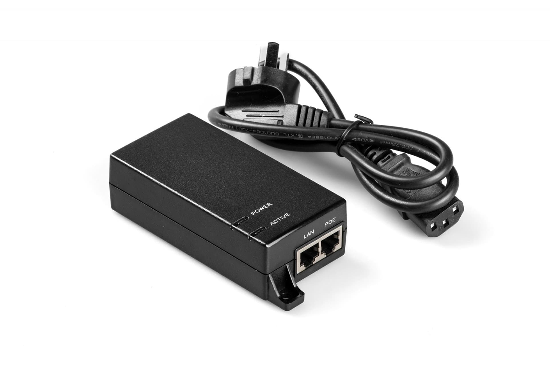 

Zasilacz/Adapter PoE 802.3af, max. 48V 15.4W Gigabit 10/100/1000Mbps, aktywny