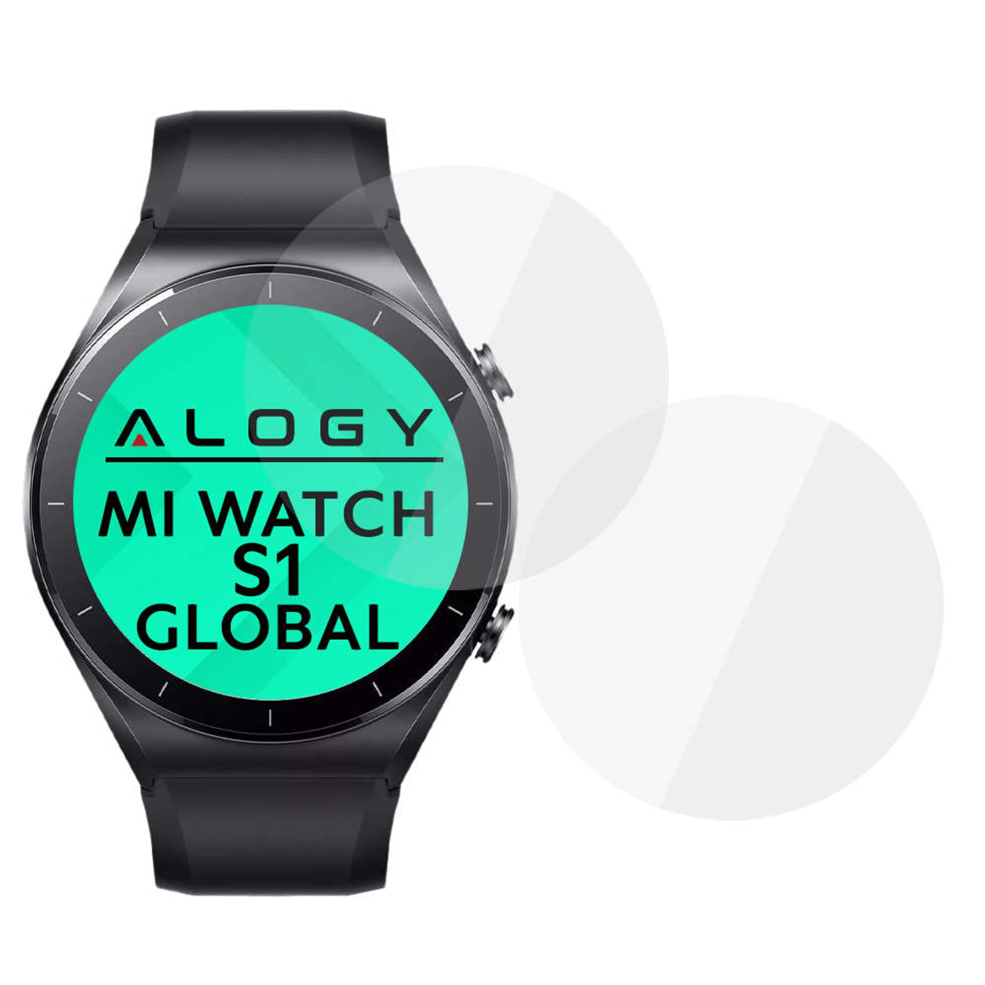 

2x Szkło Hartowane ochronne na ekran Alogy do Xiaomi Mi Watch S1 Global