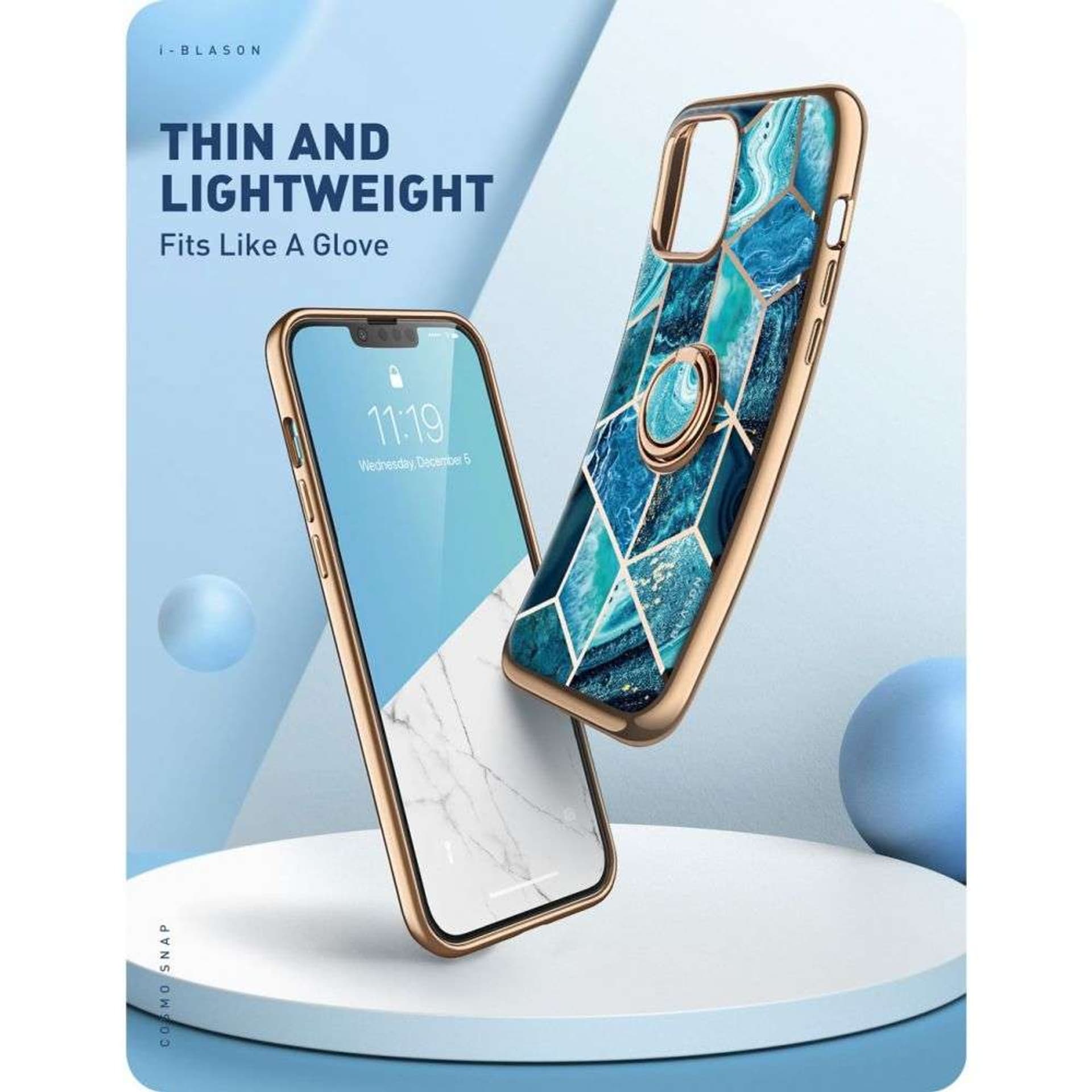 

Etui Supcase Cosmo Snap do Apple iPhone 13 Ocean Blue