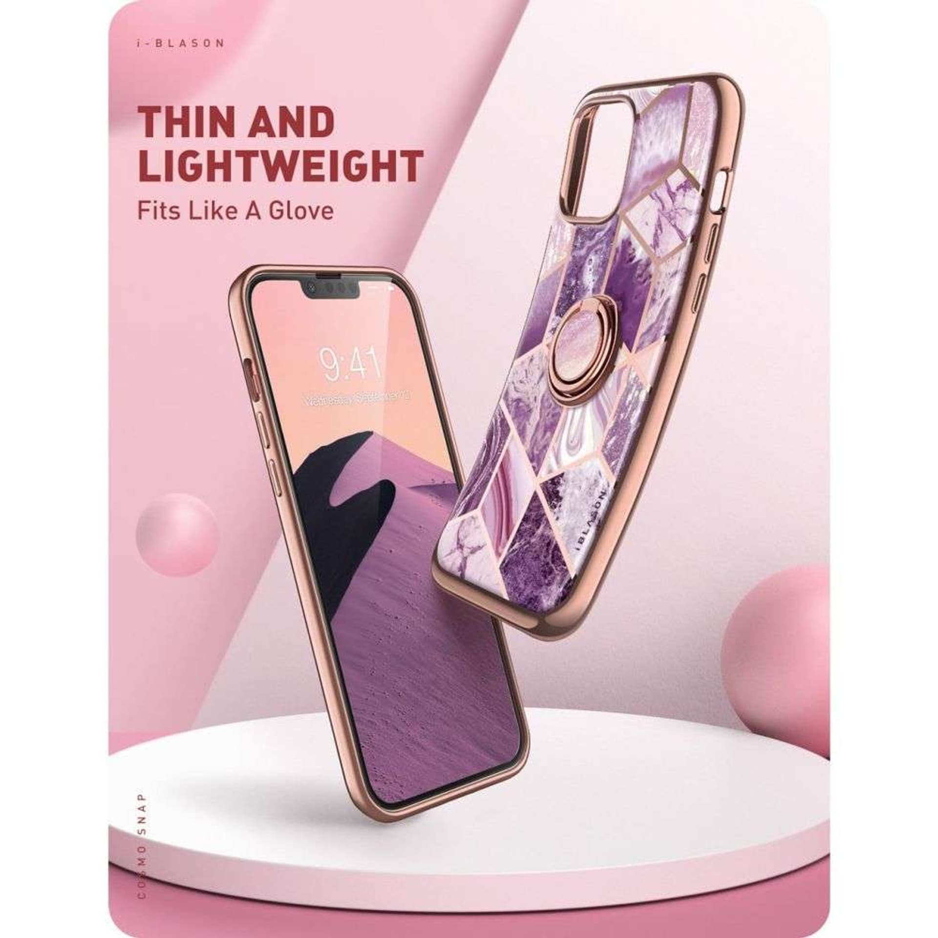 

Etui Supcase Cosmo Snap do Apple iPhone 13 Marble Purple