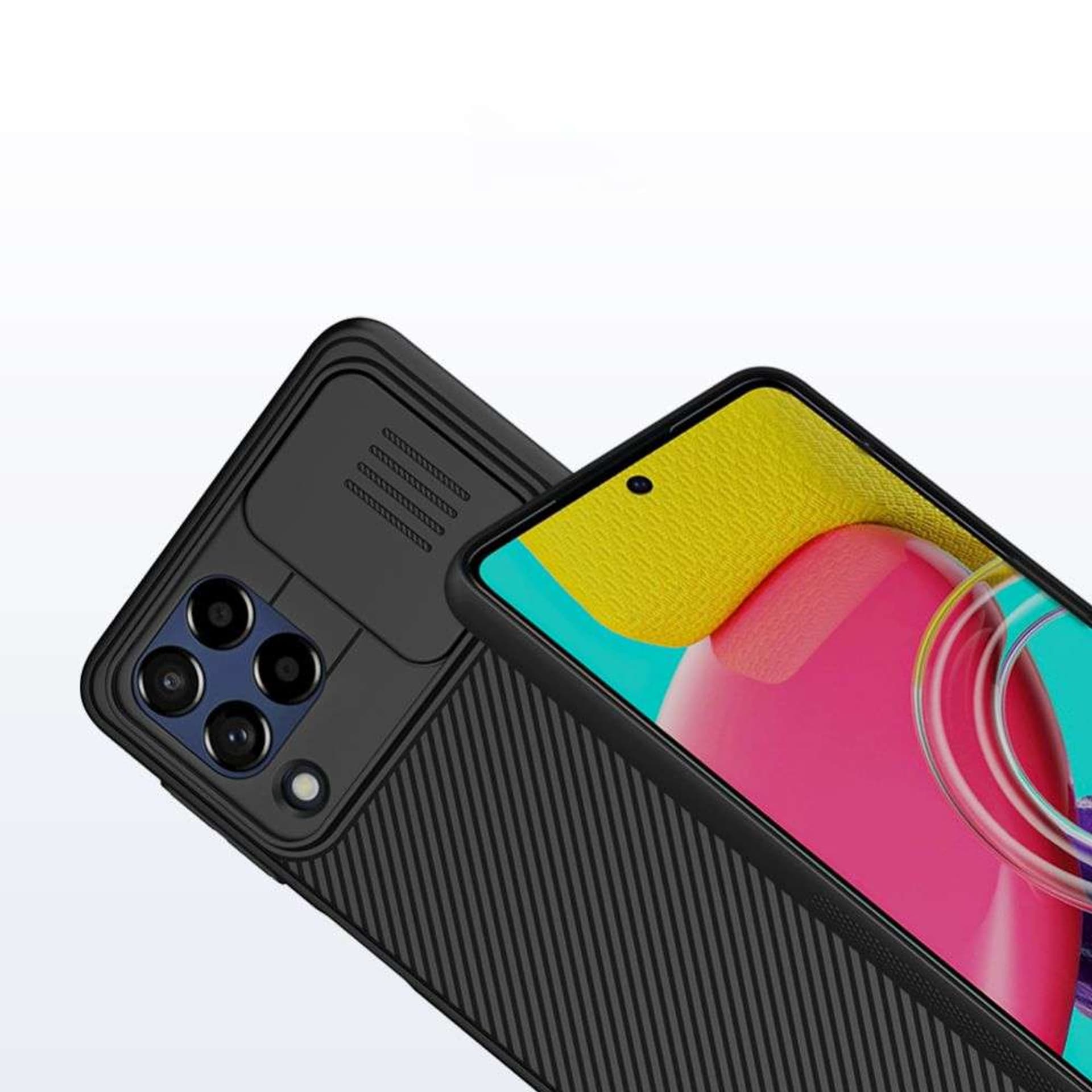 

Etui futerał Nillkin CamShield case do Samsung Galaxy M53 5G Black