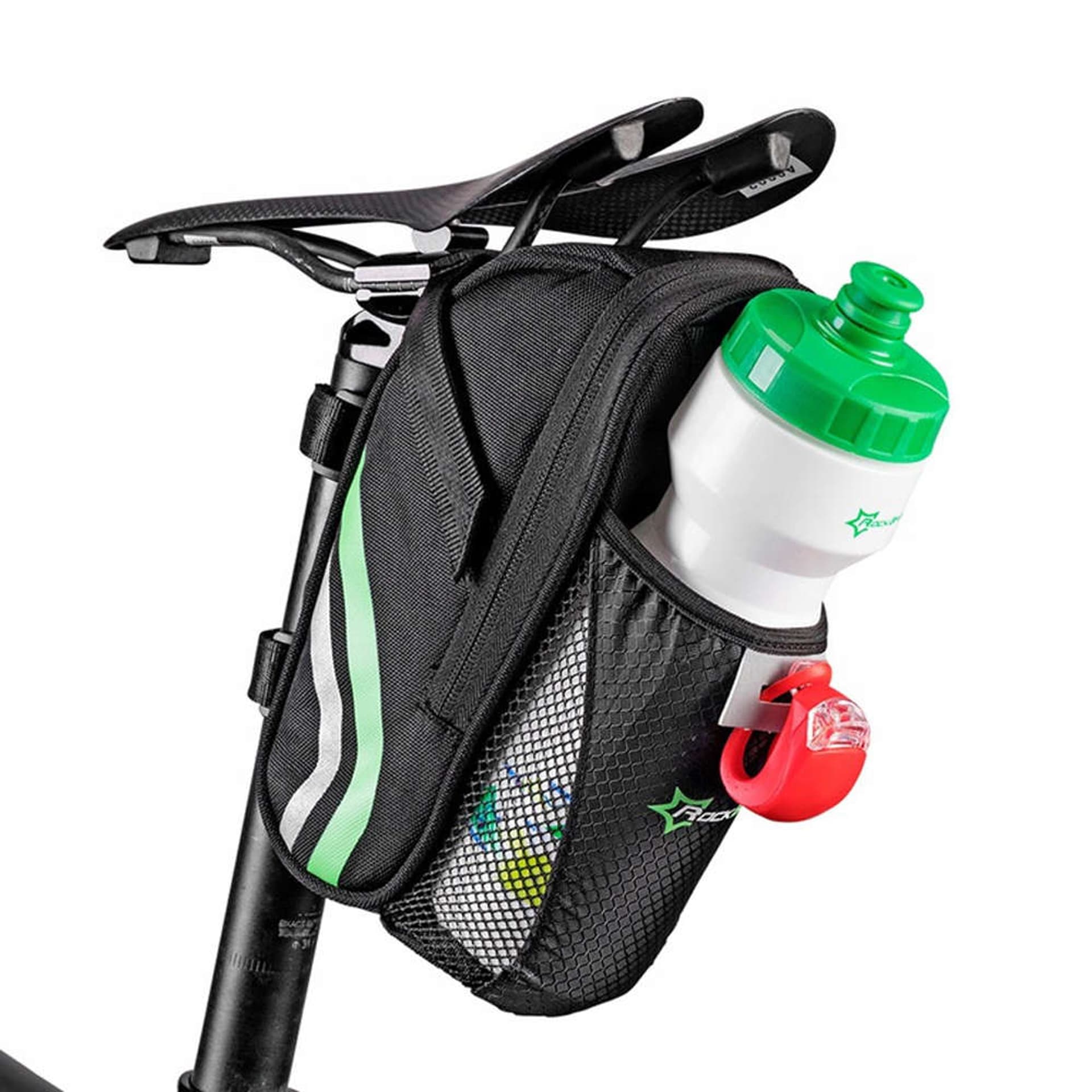 

Torba rowerowa RockBros C7-BK sakwa na rower na bidon podsiodłowa pod siodełko Czarna