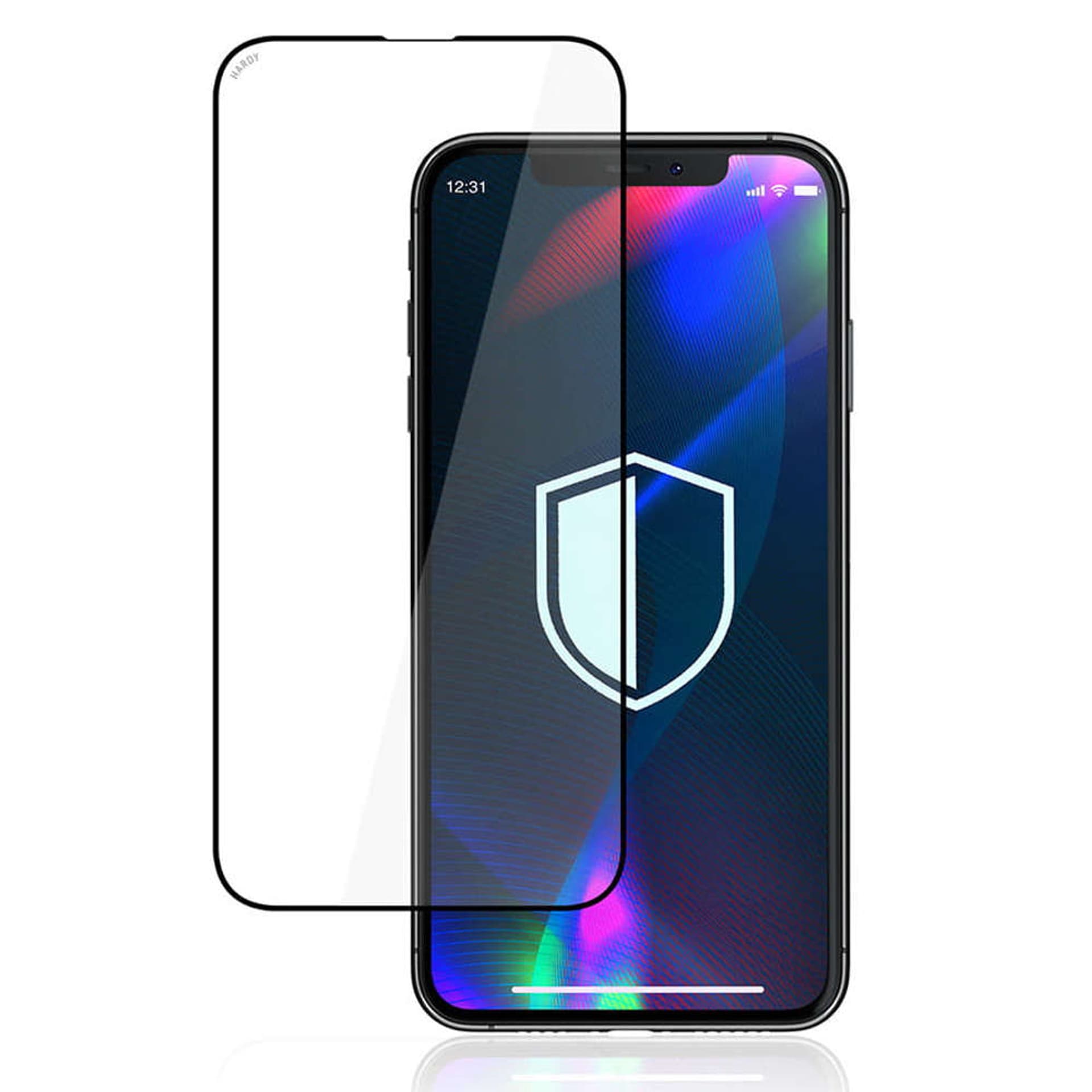 

3mk Szkło hartowane ochronne do etui Hardy 9H do Apple iPhone 13 Pro Max/ 14 Plus Czarne