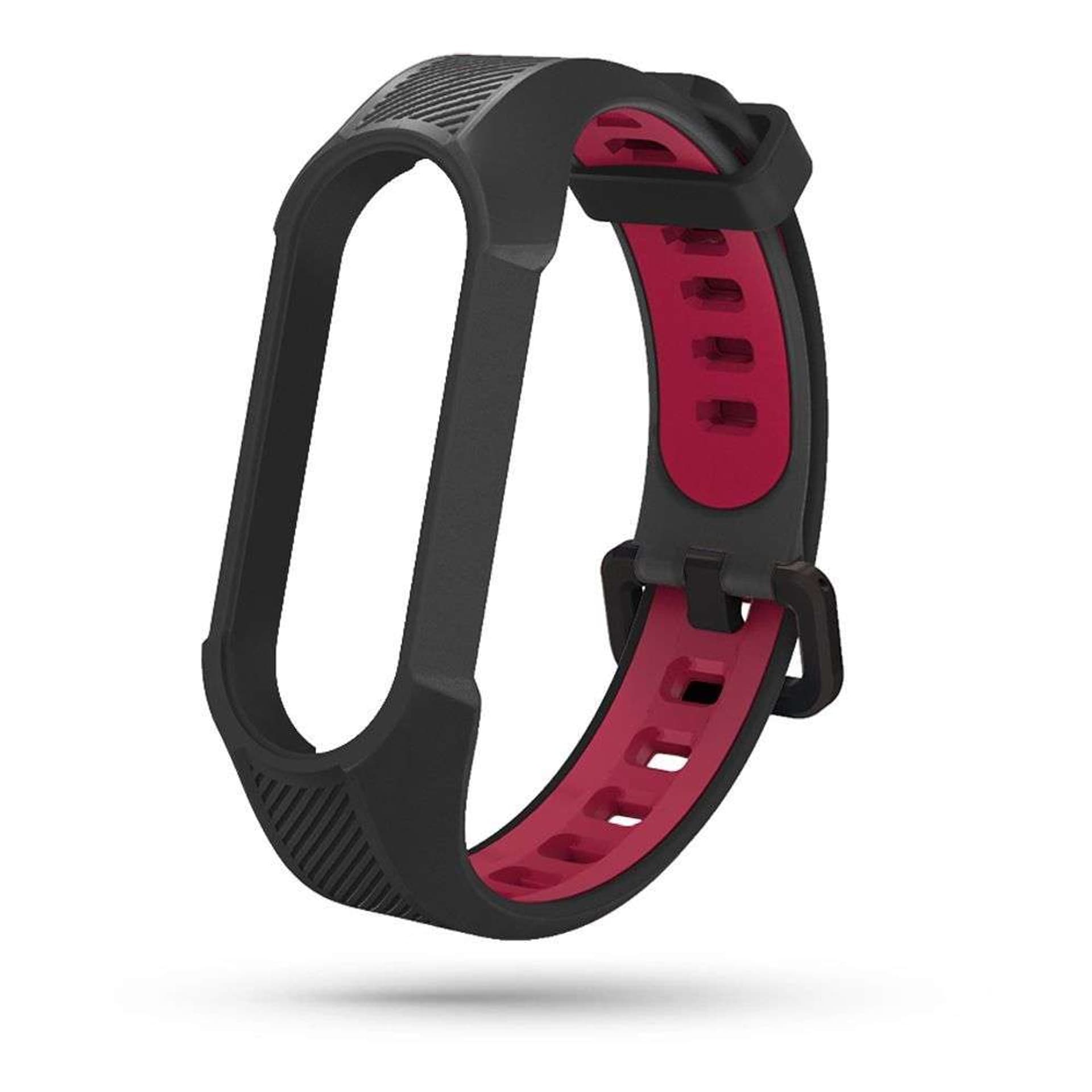 

Pasek sportowy Armour do Xiaomi Mi Smart Band 5 / 6 / 6 NFC / 7 Black/Red