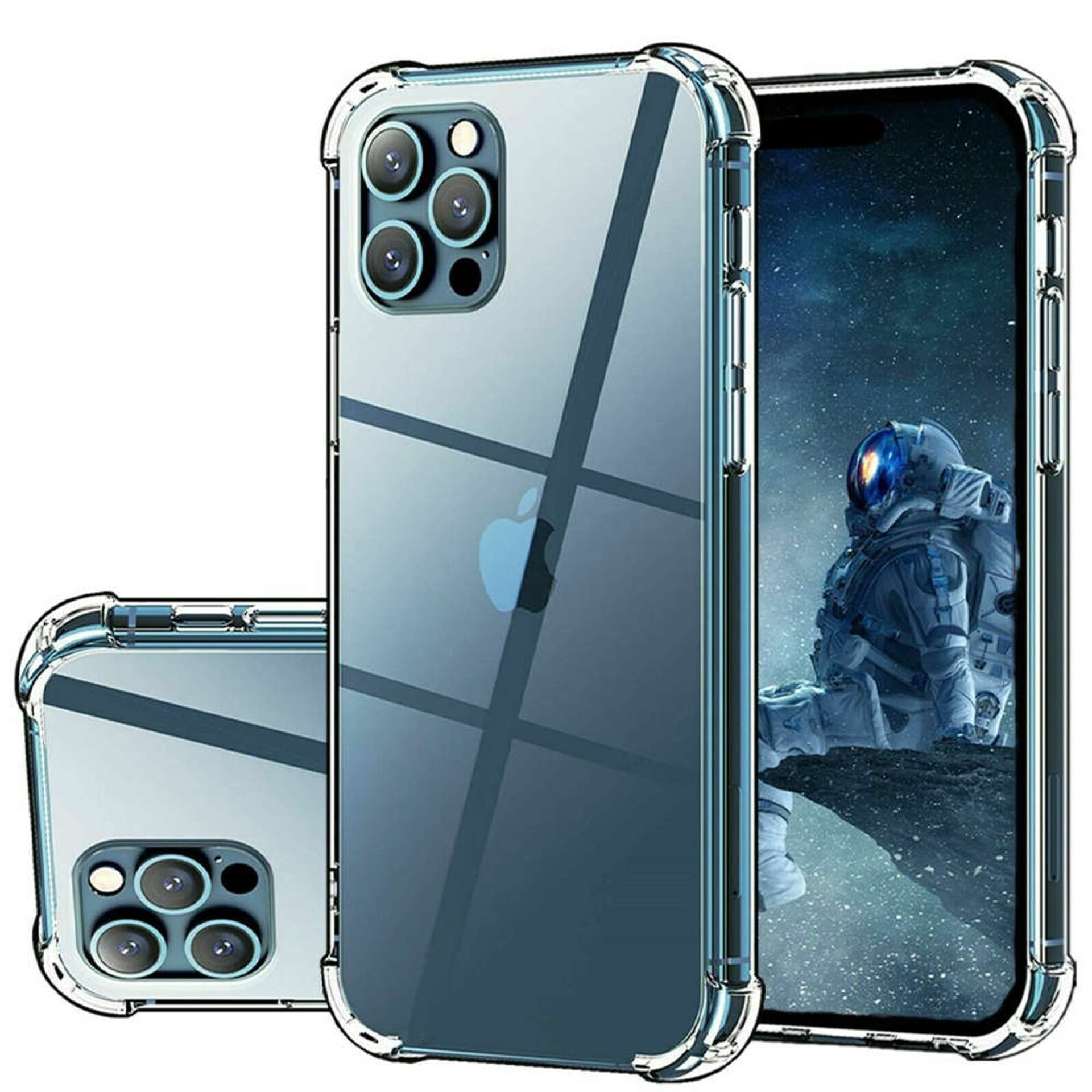 

Etui pancerne ShockProof Alogy do Apple iPhone 14 Pro Przezroczyste