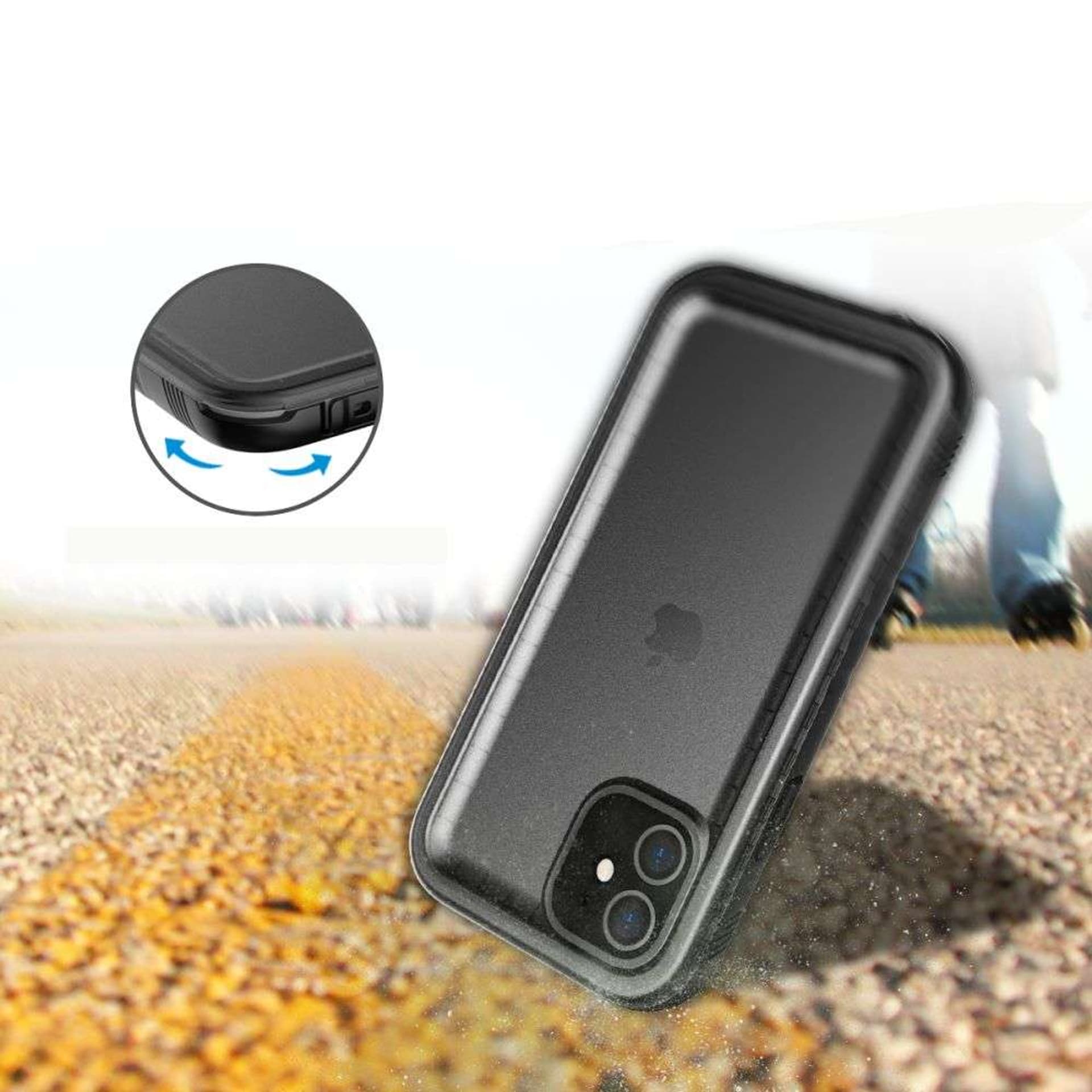 

Etui Shellbox IP68 do Apple iPhone 13 Black