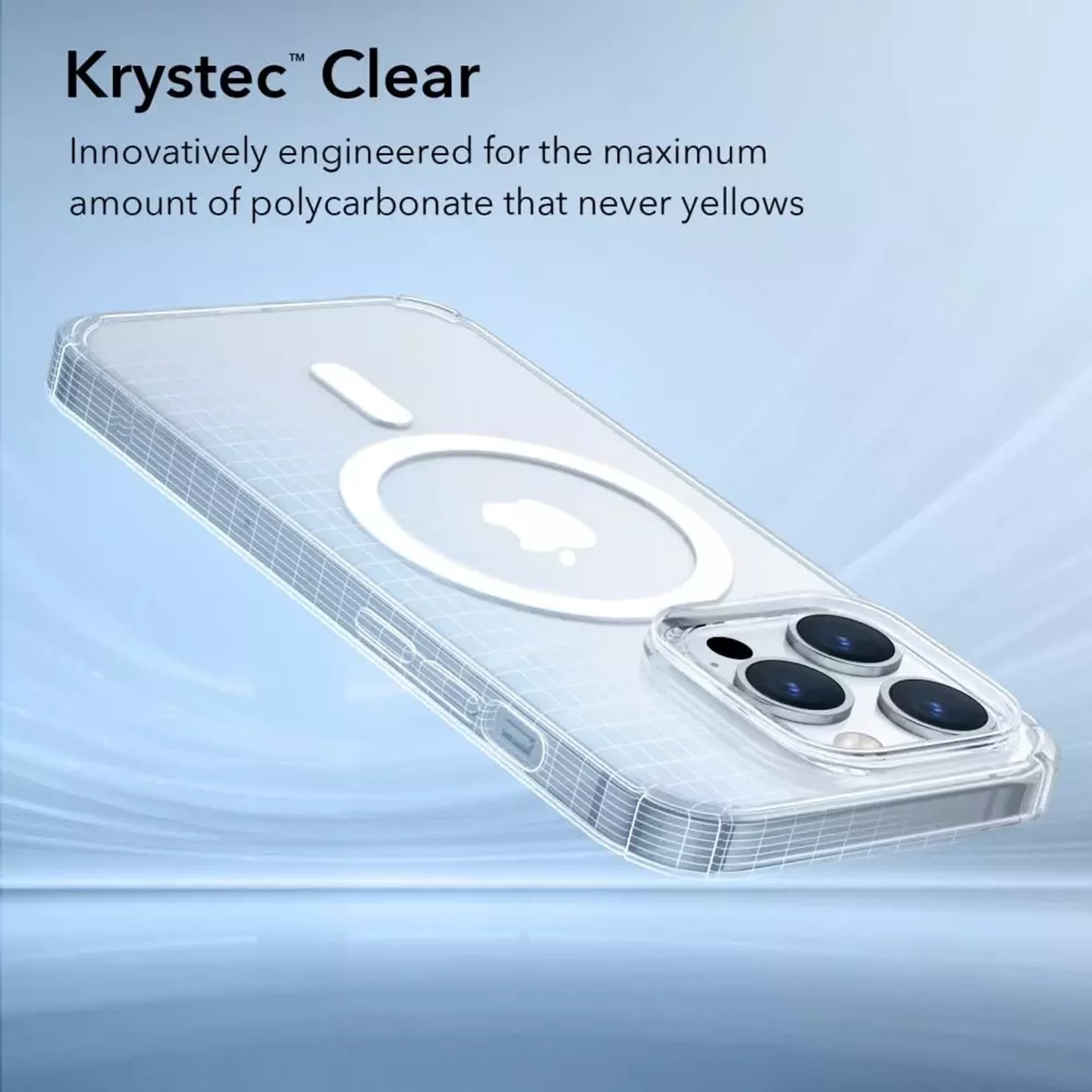 

Etui ESR Krystec HaloLock MagSafe do Apple iPhone 14 Pro Clear