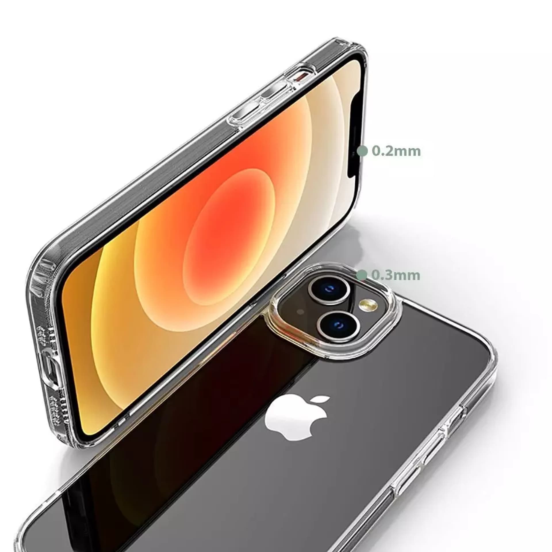 

Etui Flexair Hybrid do Apple iPhone 14 Clear