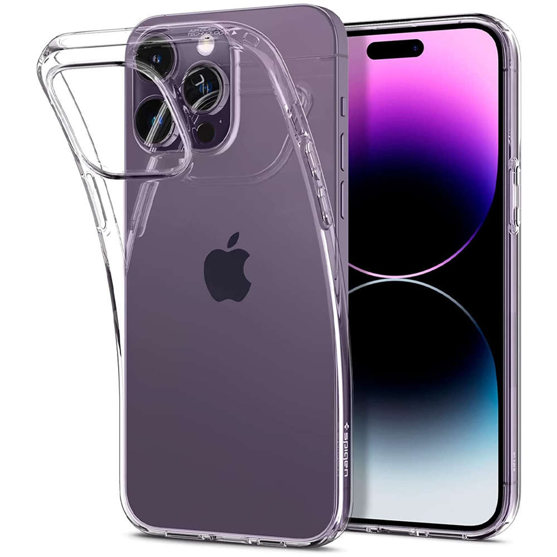 

Etui obudowa case Spigen Liquid Crystal do Apple iPhone 14 Pro Crystal Clear