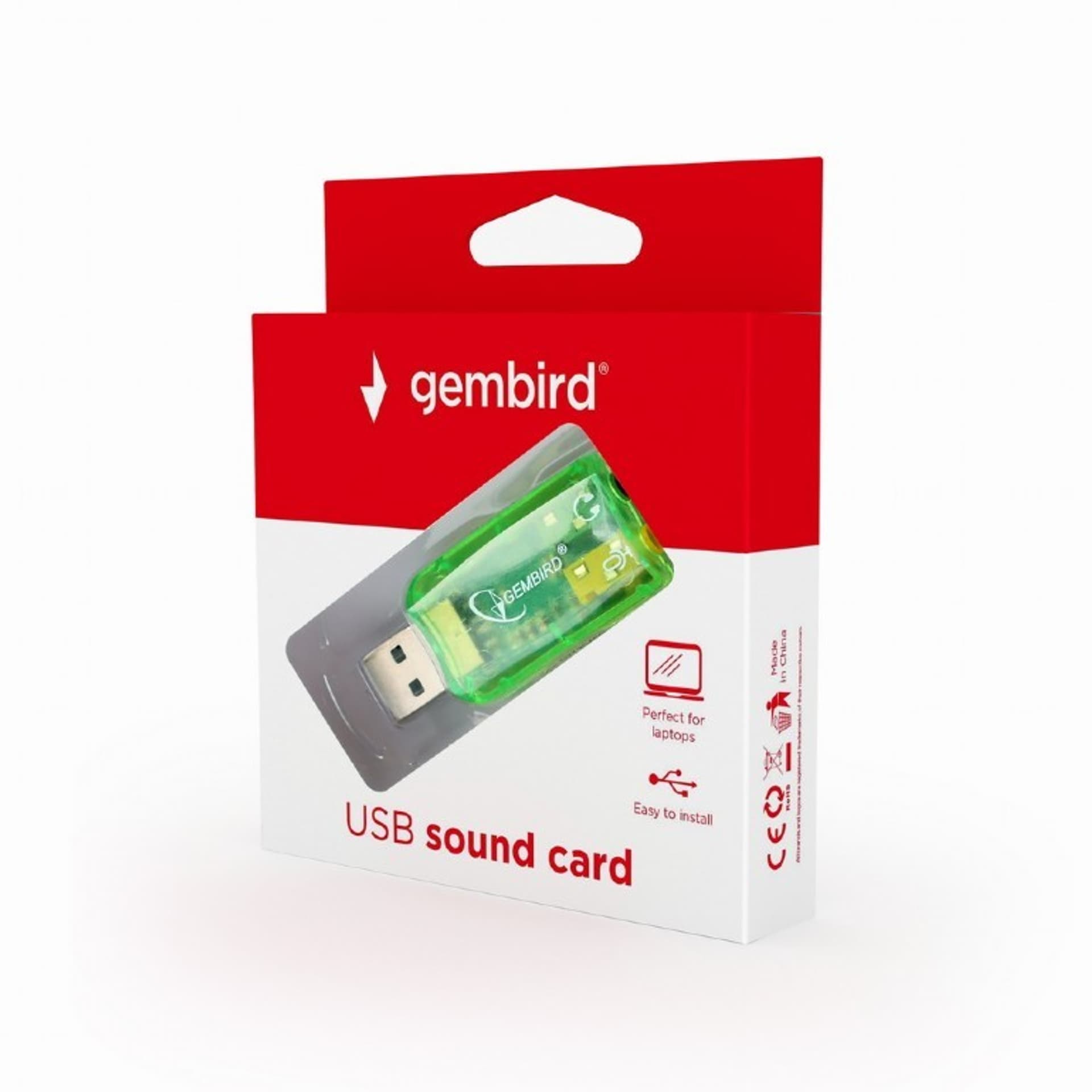 

Karta dźwiękowa GEMBIRD Virtus SC-USB-01