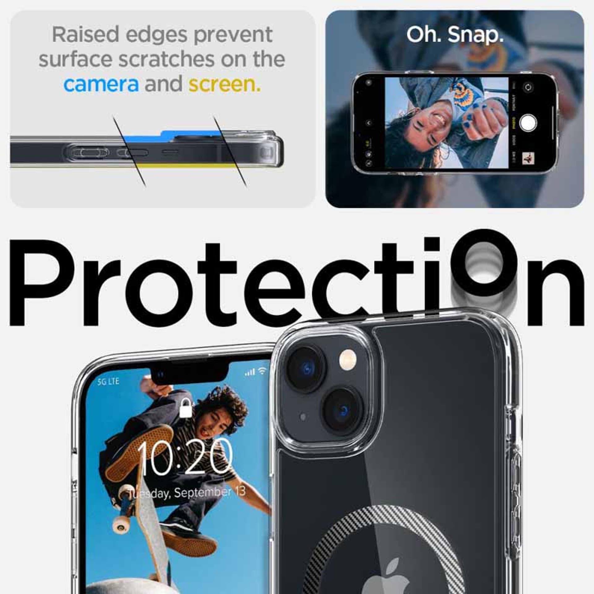 

Spigen Ultra Hybrid Mag MagSafe – Etui do Apple iPhone 14 (Carbon Fiber)