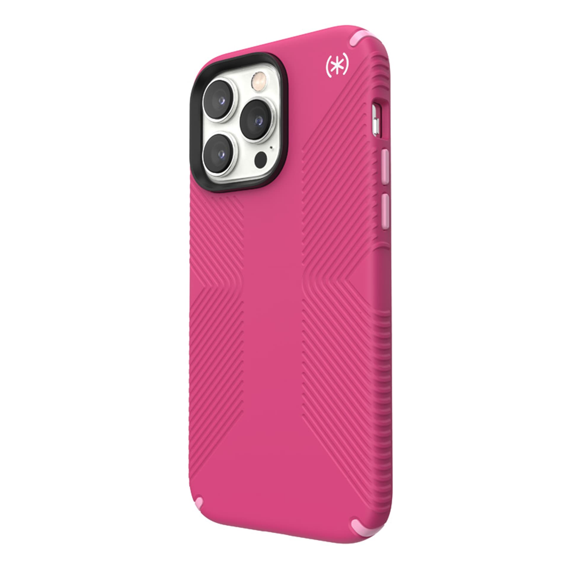 

Speck Presidio2 Grip - Antypoślizgowe etui iPhone 14 Pro Max (Digitalpink / Blossompink / White)