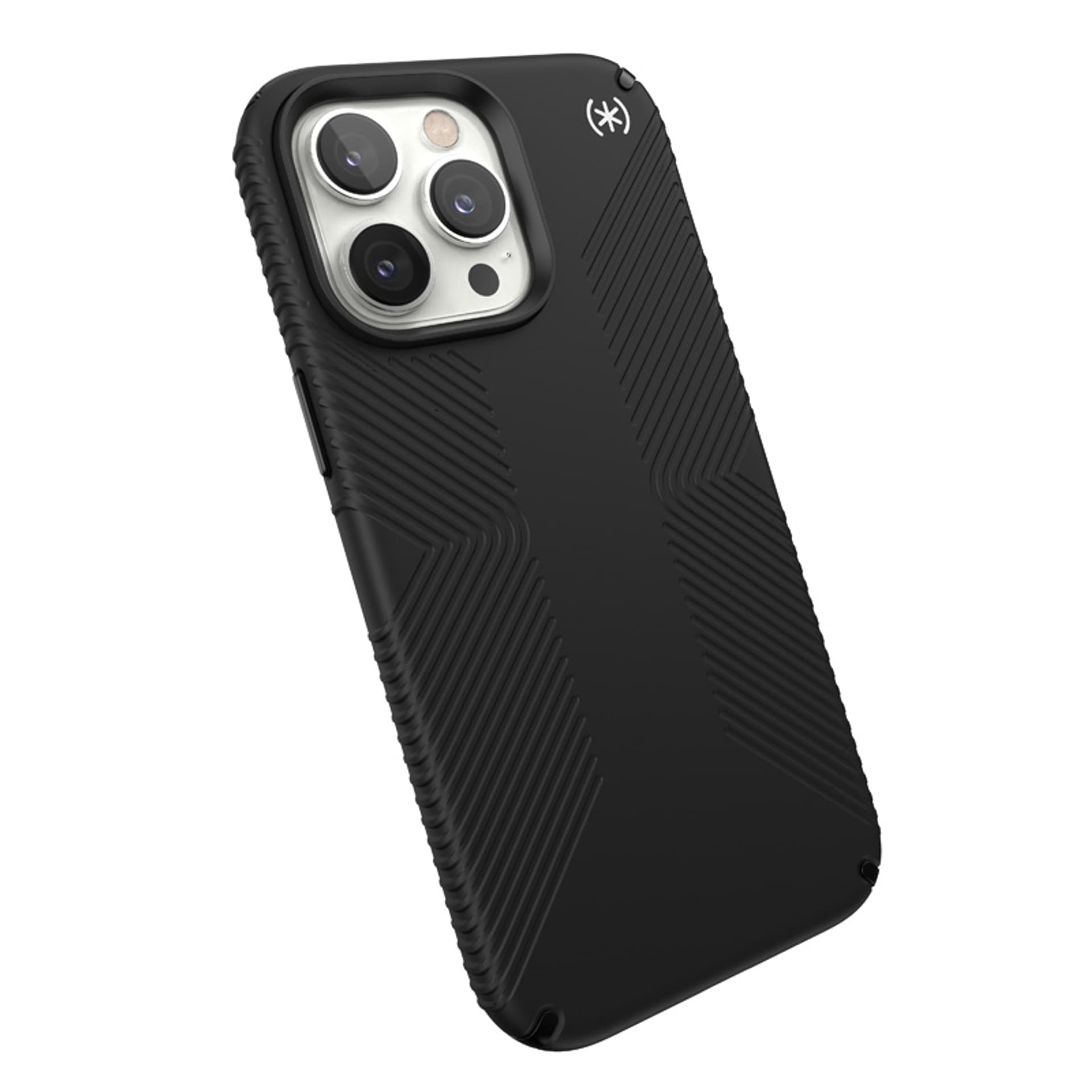 

Speck Presidio2 Grip - Antypoślizgowe etui iPhone 14 Pro Max (Black / Black / White)