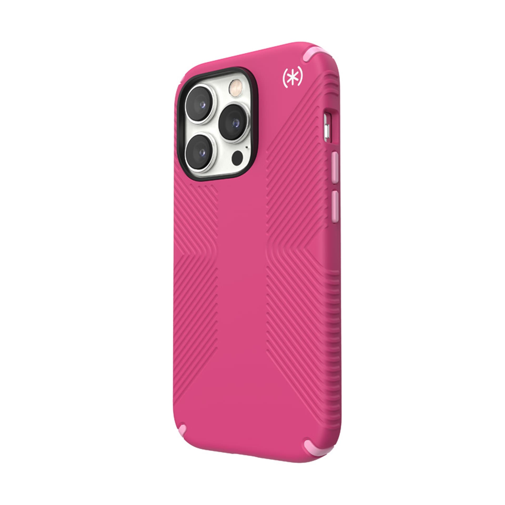 

Speck Presidio2 Grip - Antypoślizgowe etui iPhone 14 Pro (Digitalpink / Blossompink / White)