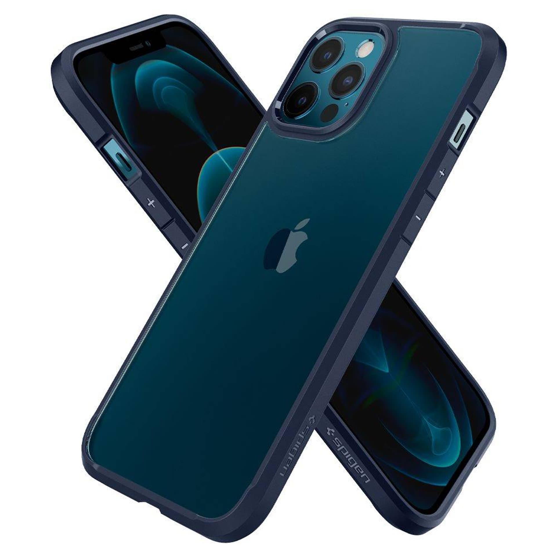 

Spigen Ultra Hybrid iPhone 14 granatowy/navy blue ACS05045