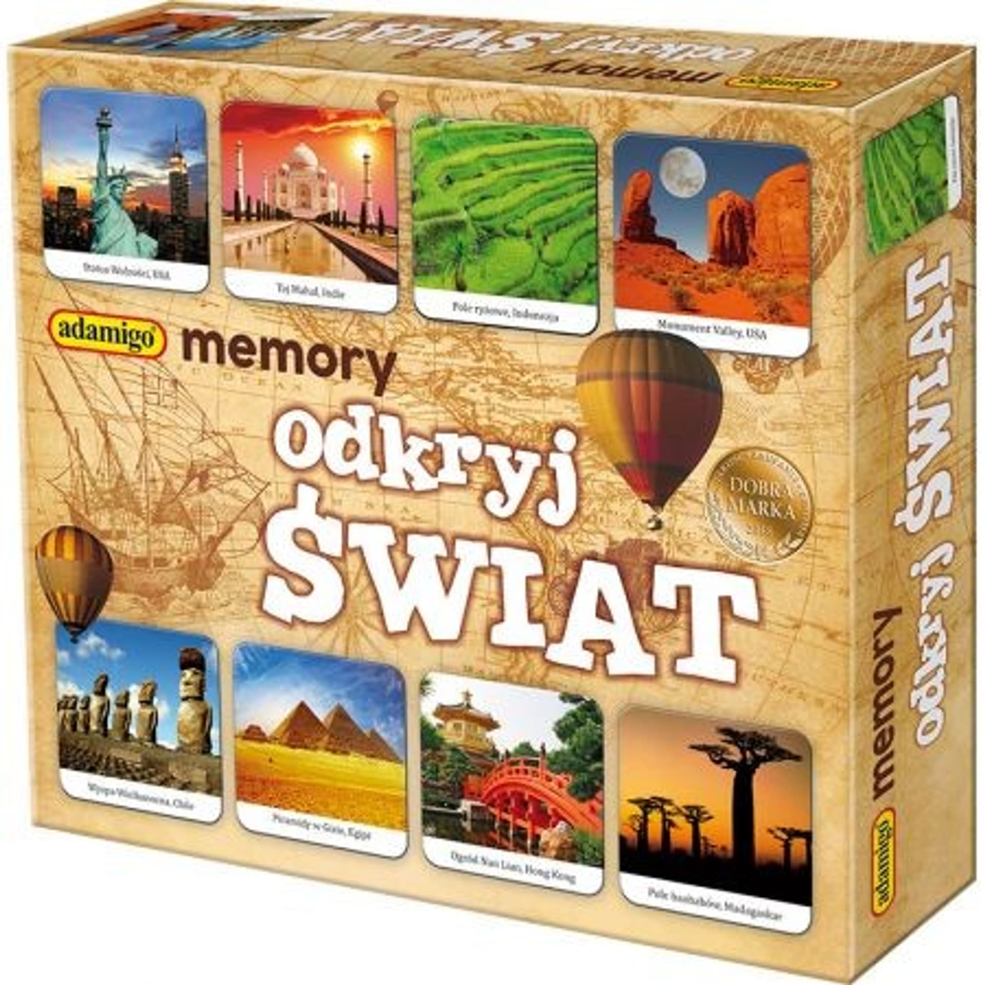 

Gra Memory Odkrywaj świat