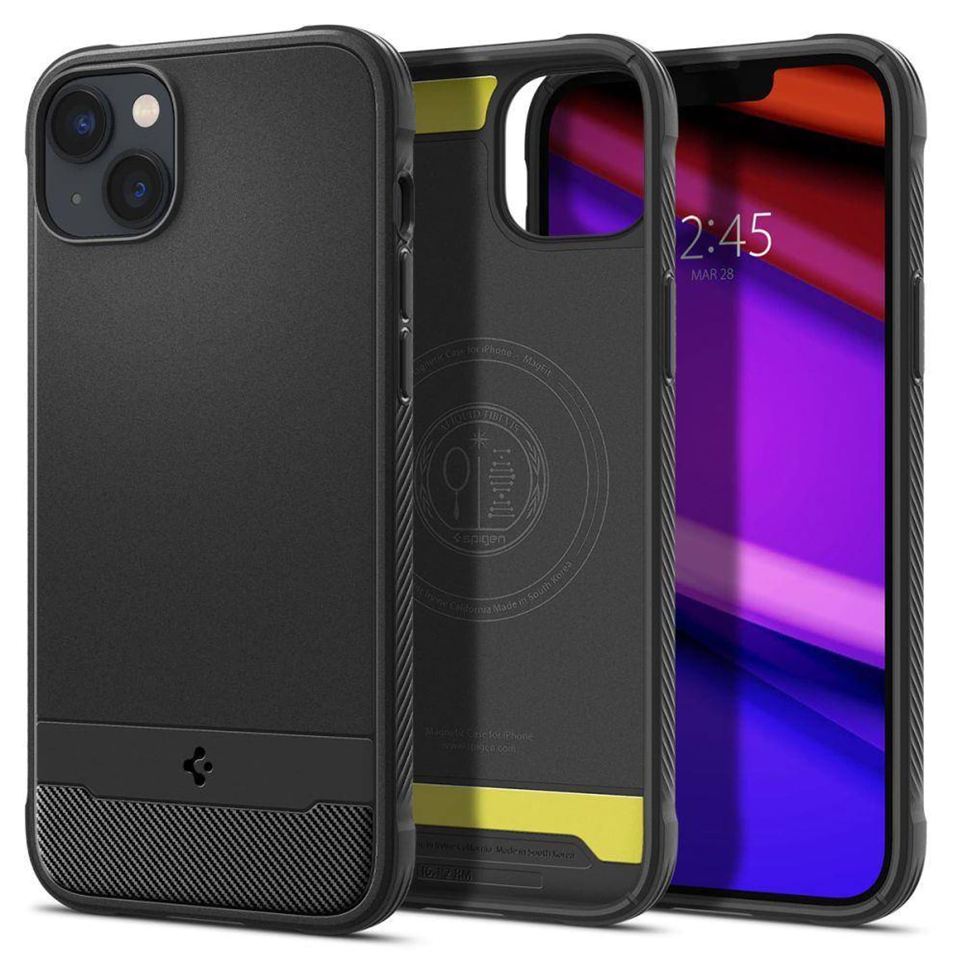 

Spigen Rugged Armor MAG iPhone 14 Plus Magsafe czarny/matte black ACS04890