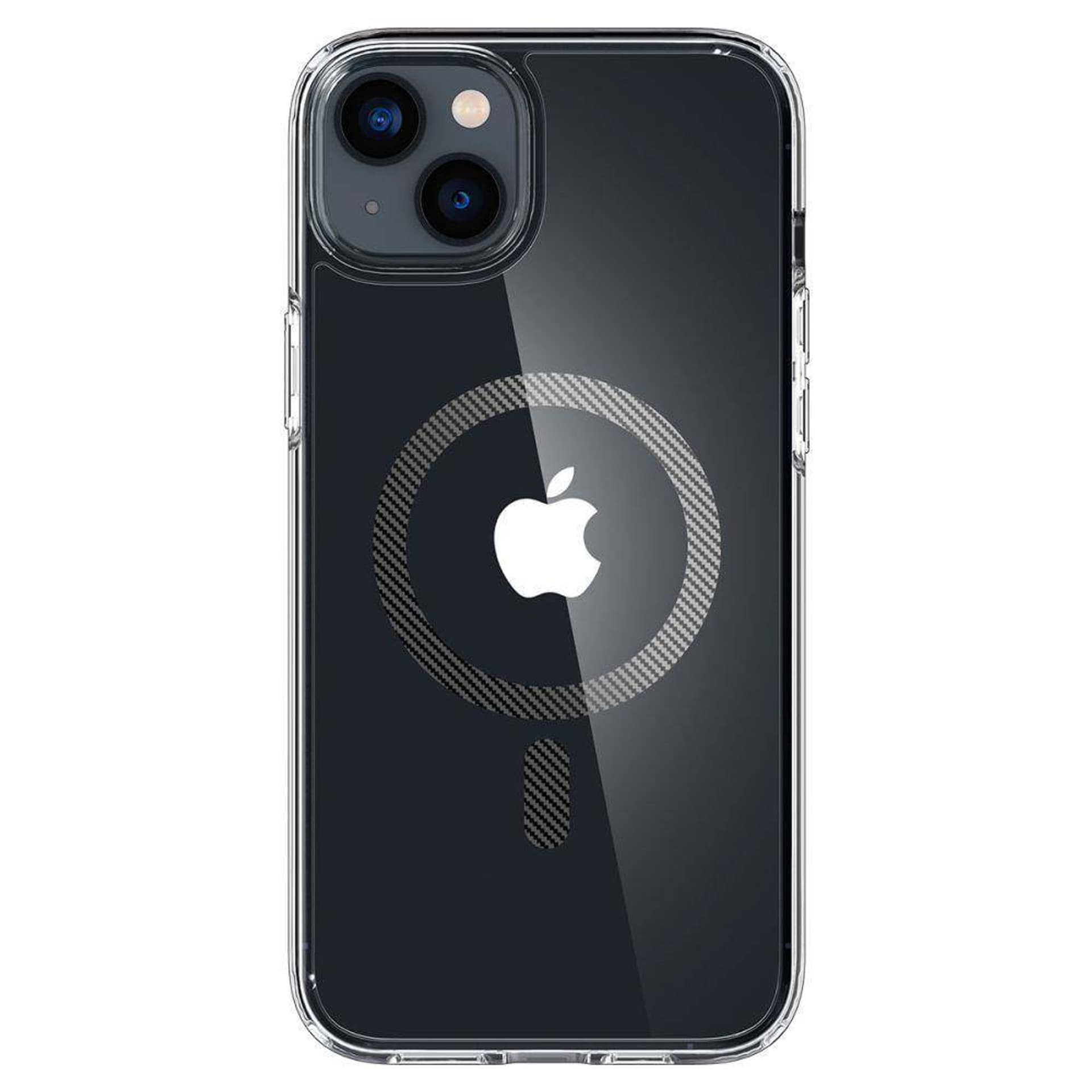 

Etui IPHONE 14 PLUS Spigen Ultra Hybrid Mag MagSafe Carbon Fibre transparentne