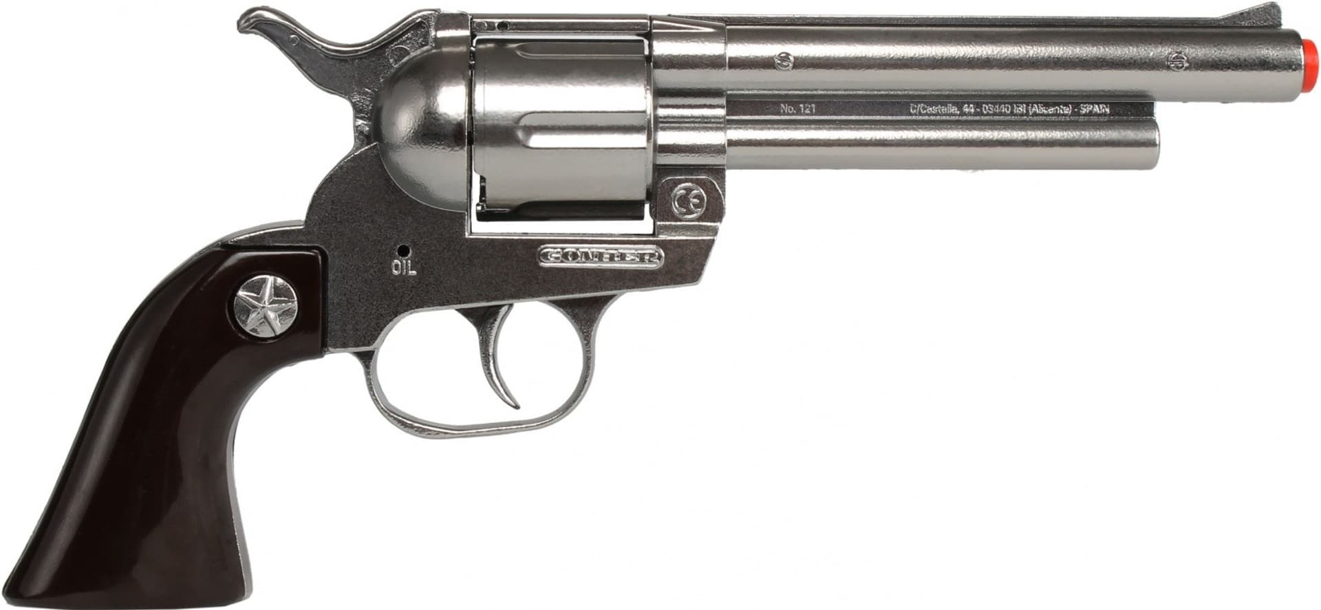 

Gonher 121/0 Metalowy rewolwer kowbojski