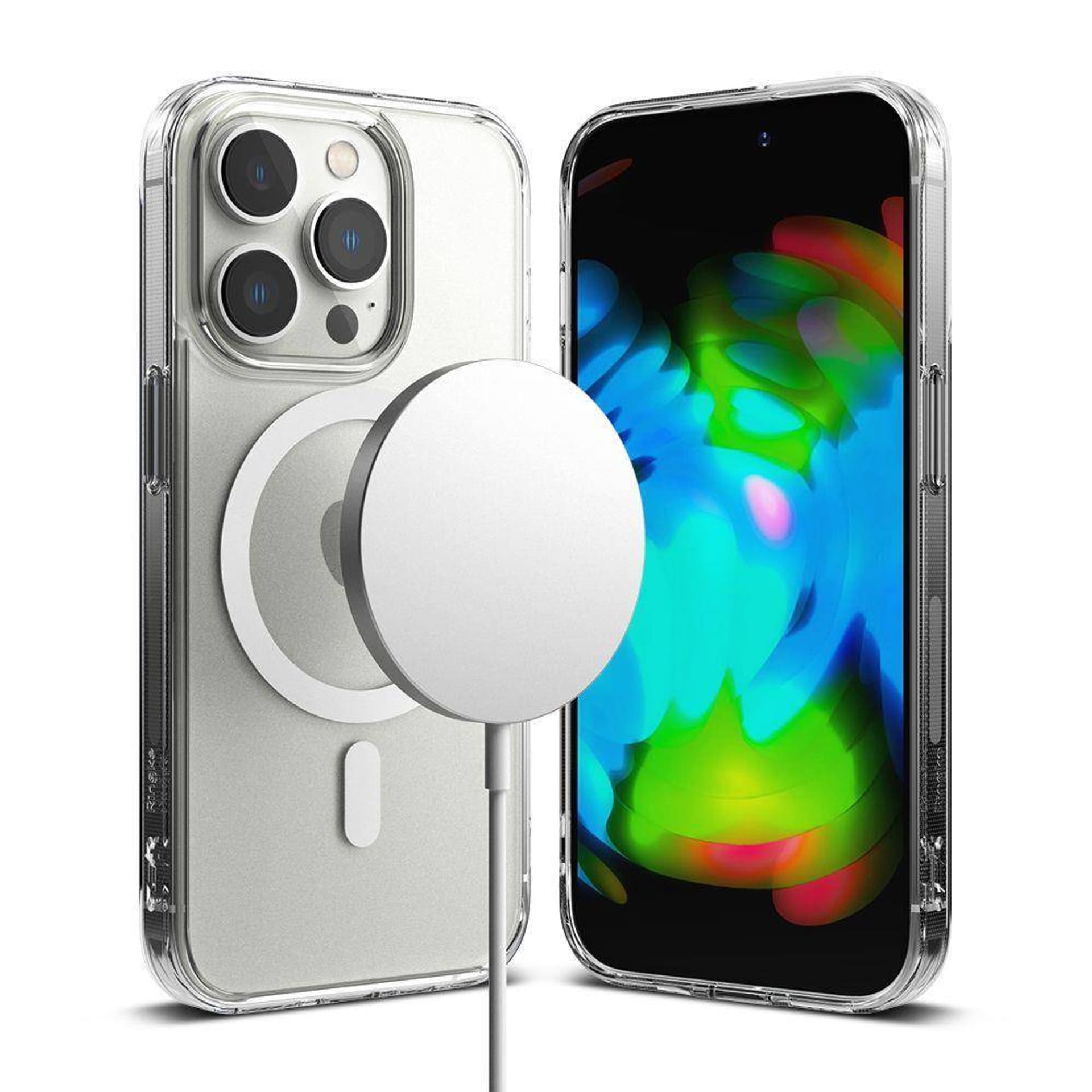 

Etui IPHONE 14 PRO Ringke Fusion Magnetic MagSafe Matte transparentne