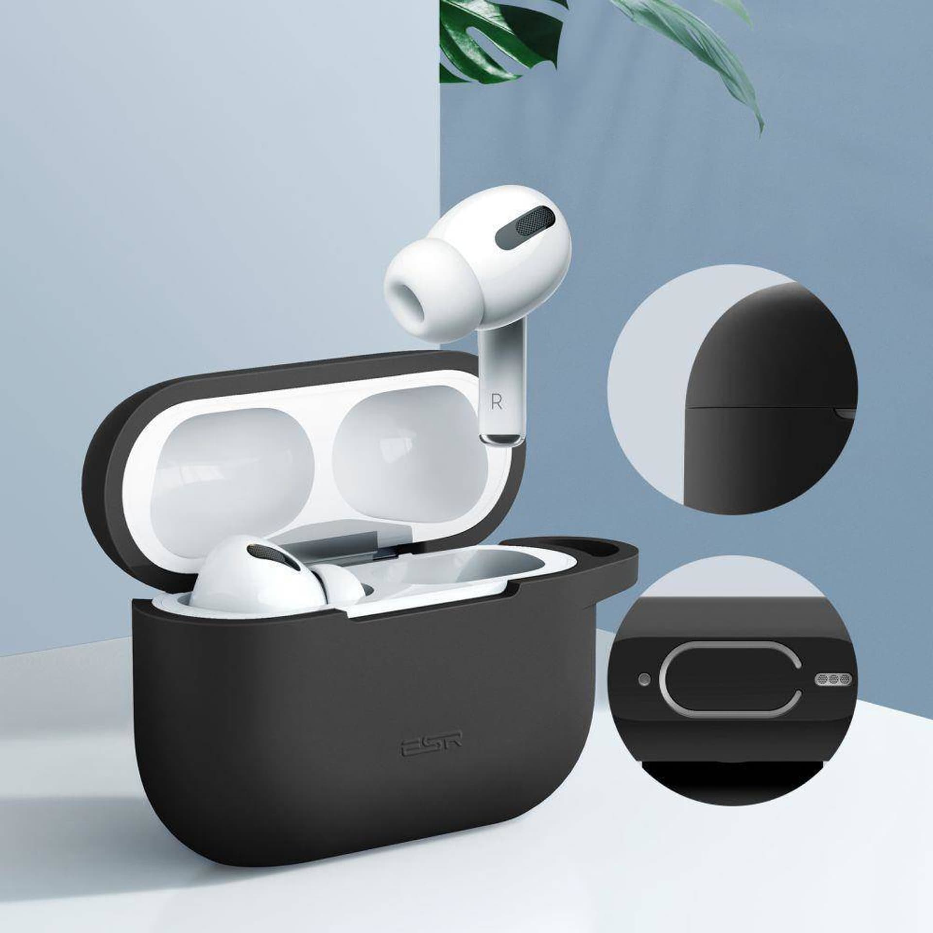 

Etui APPLE AIRPODS PRO ESR Bounce czarne