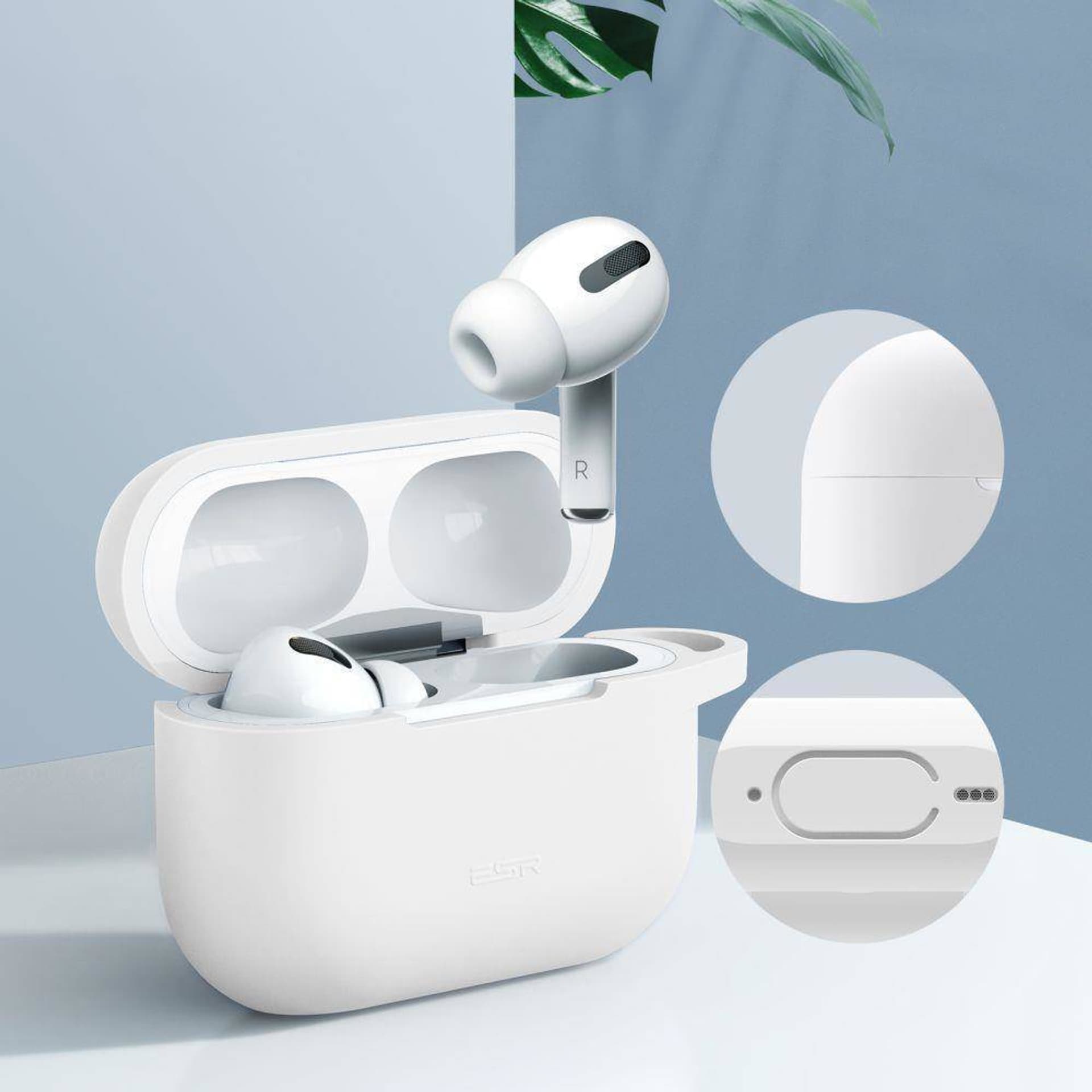 

Etui APPLE AIRPODS PRO ESR Bounce białe