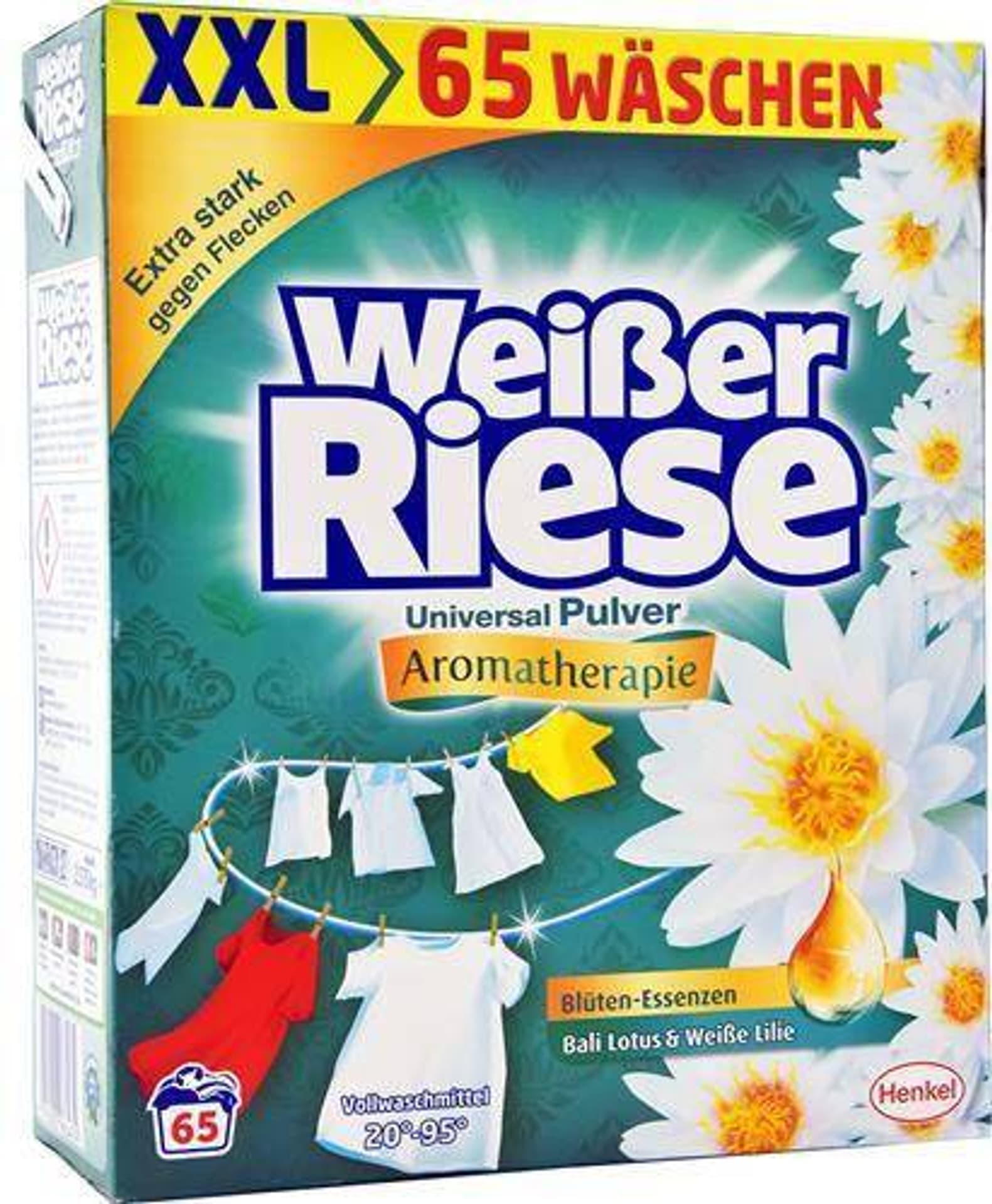 

Weiser Riese Aromatherapie Uniwersalny Proszek do Prania 65 prań