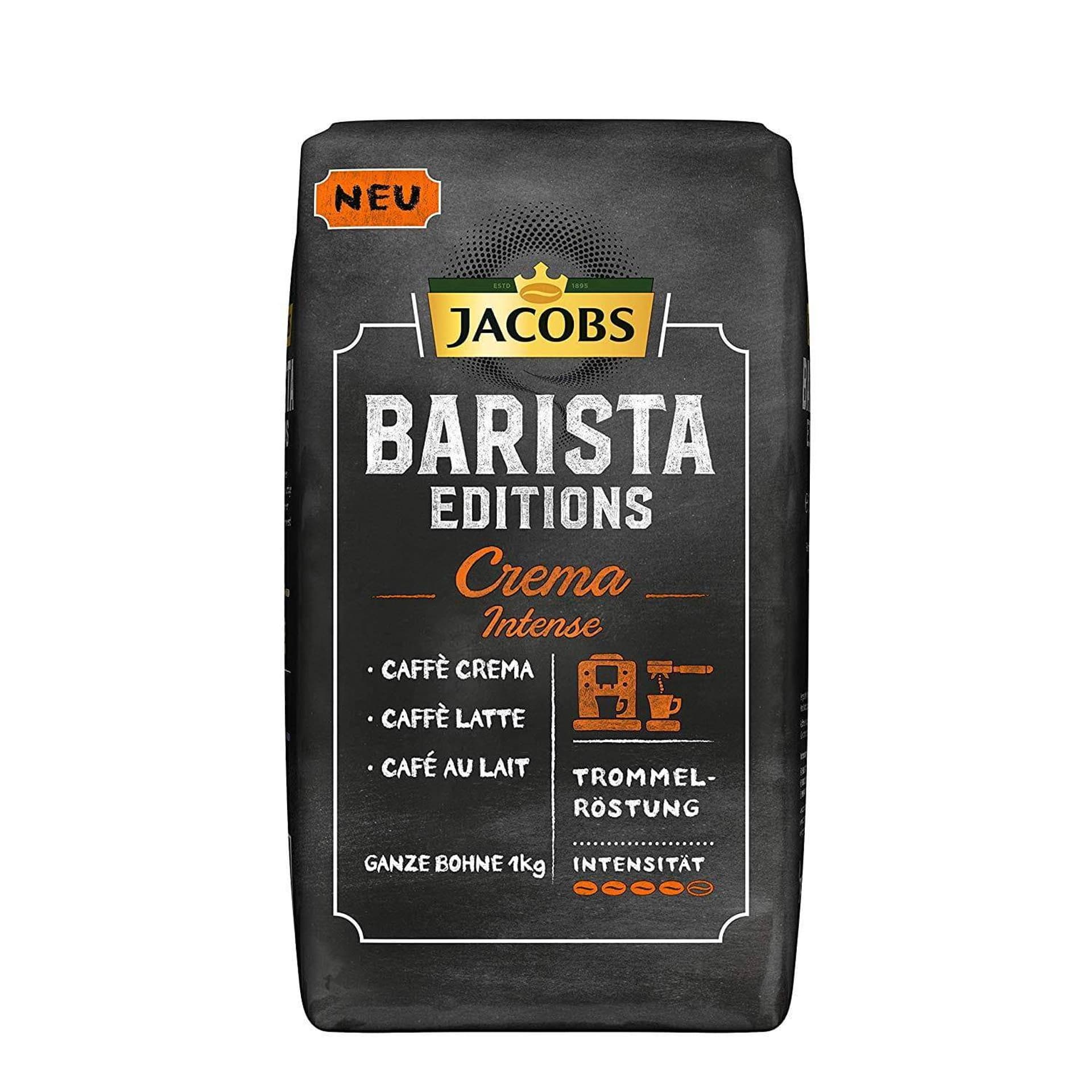 

Jacobs Barista Editions Crema Intense Kawa Ziarnista 1 kg