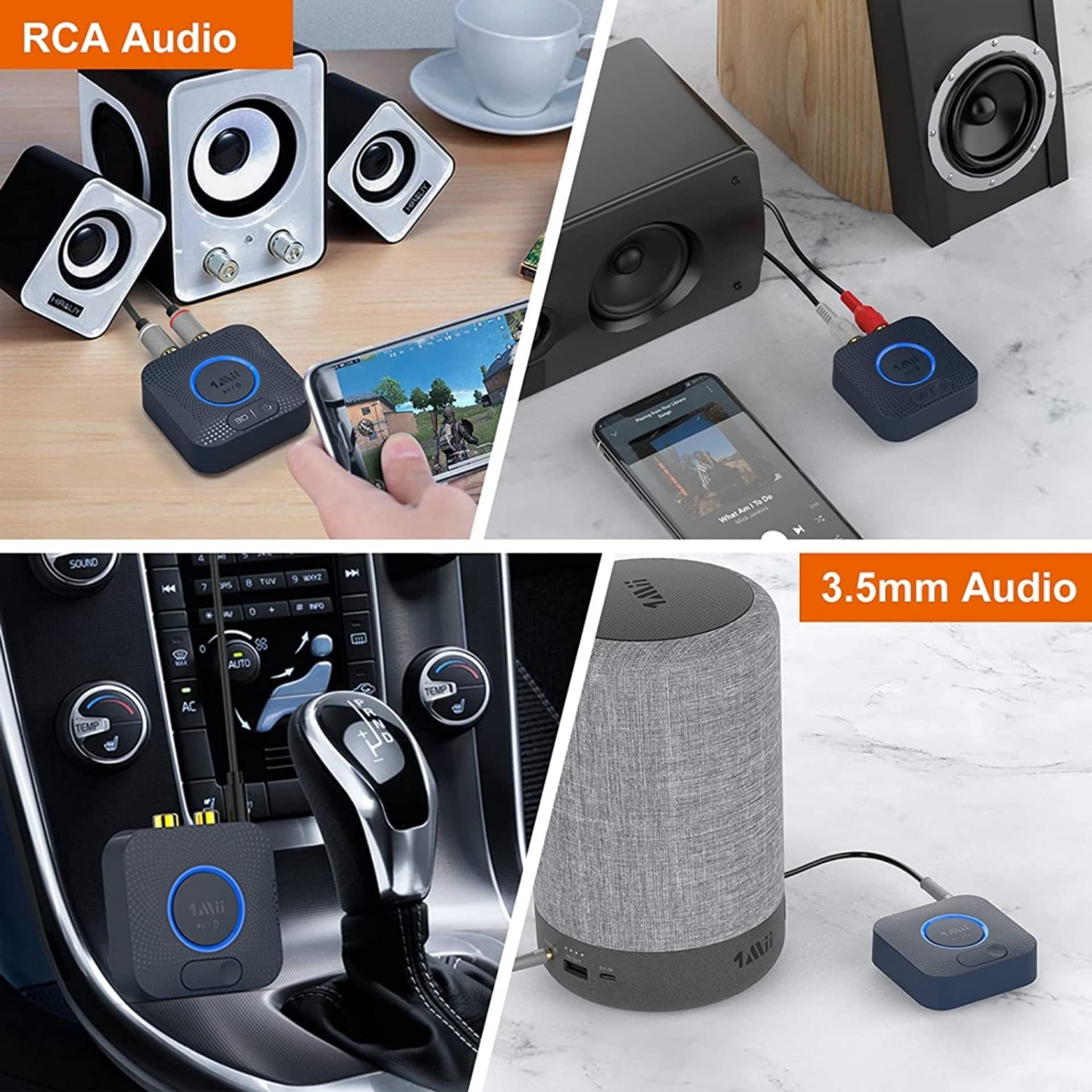 

B06HD Odbiornik audio Bluetooth 5 aptX HD 50m