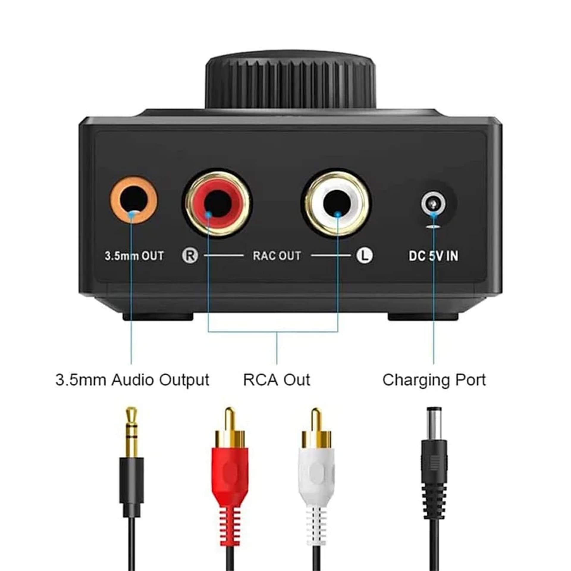 

B06T3 Odbiornik audio Bluetooth 5.0 50m pokretło
