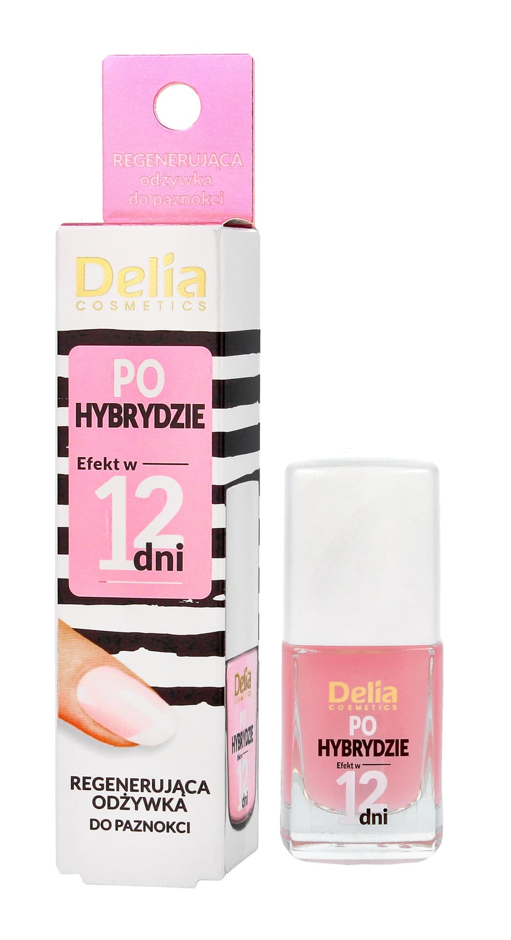 

Delia Cosmetics Efekt w 12 dni Odżywka do paznokci Po Hybrydzie-regenerująca 11ml
