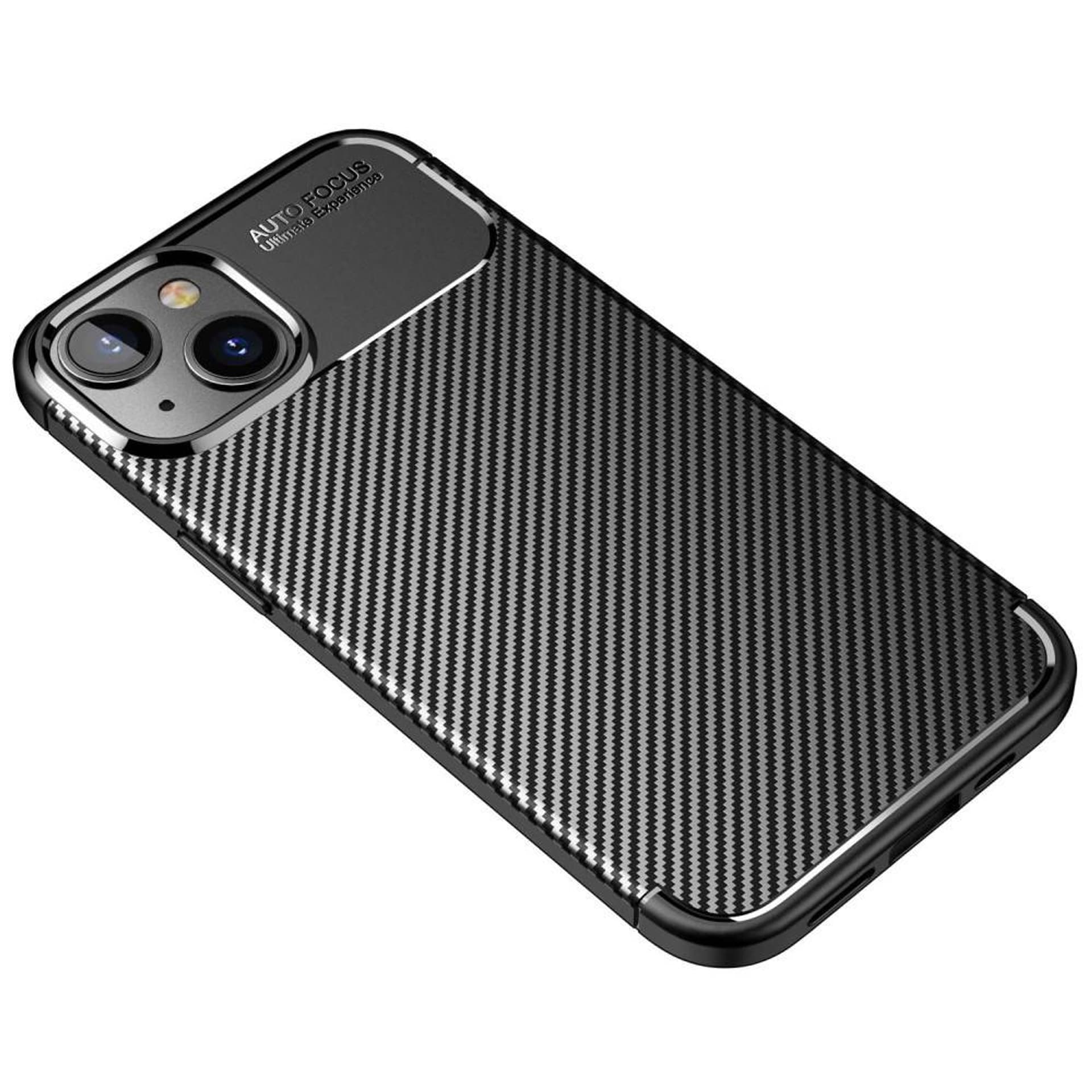 

Etui IPHONE 14 Pancerne Shockproof Nexeri Carbon Fiber czarne