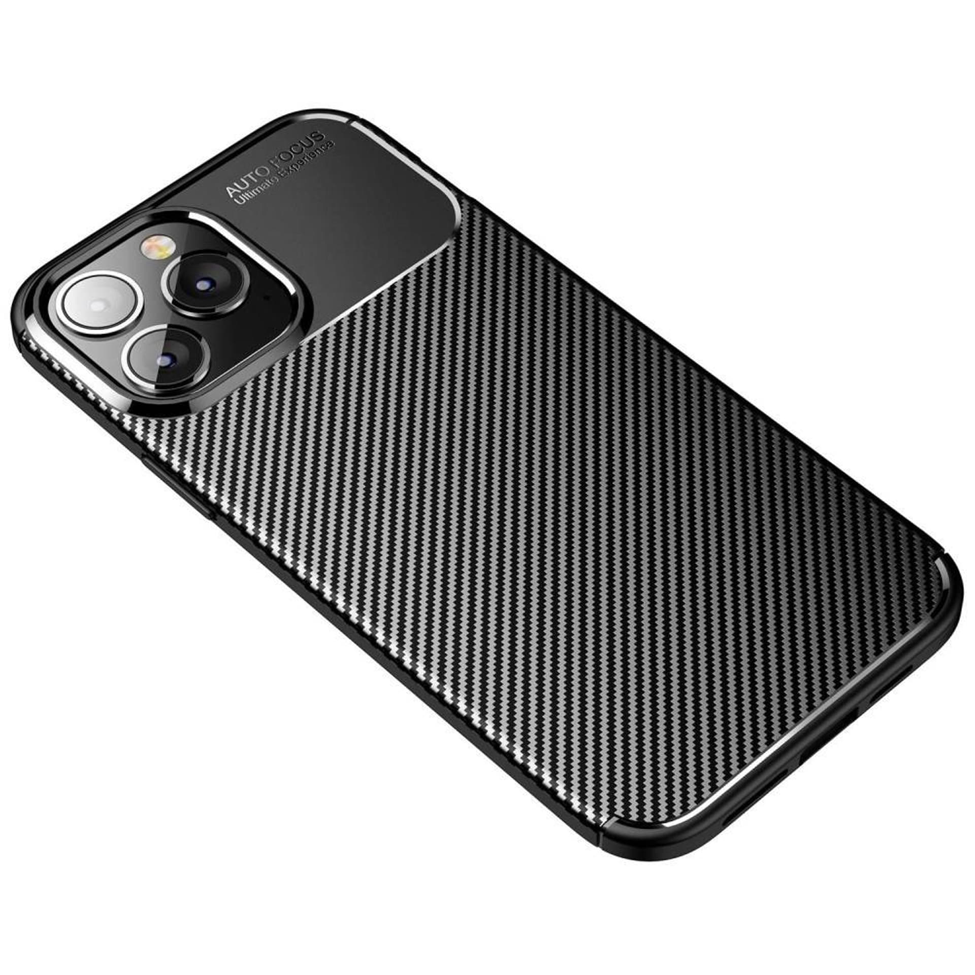 

Etui IPHONE 14 PRO MAX Pancerne Shockproof Nexeri Carbon Fiber czarne