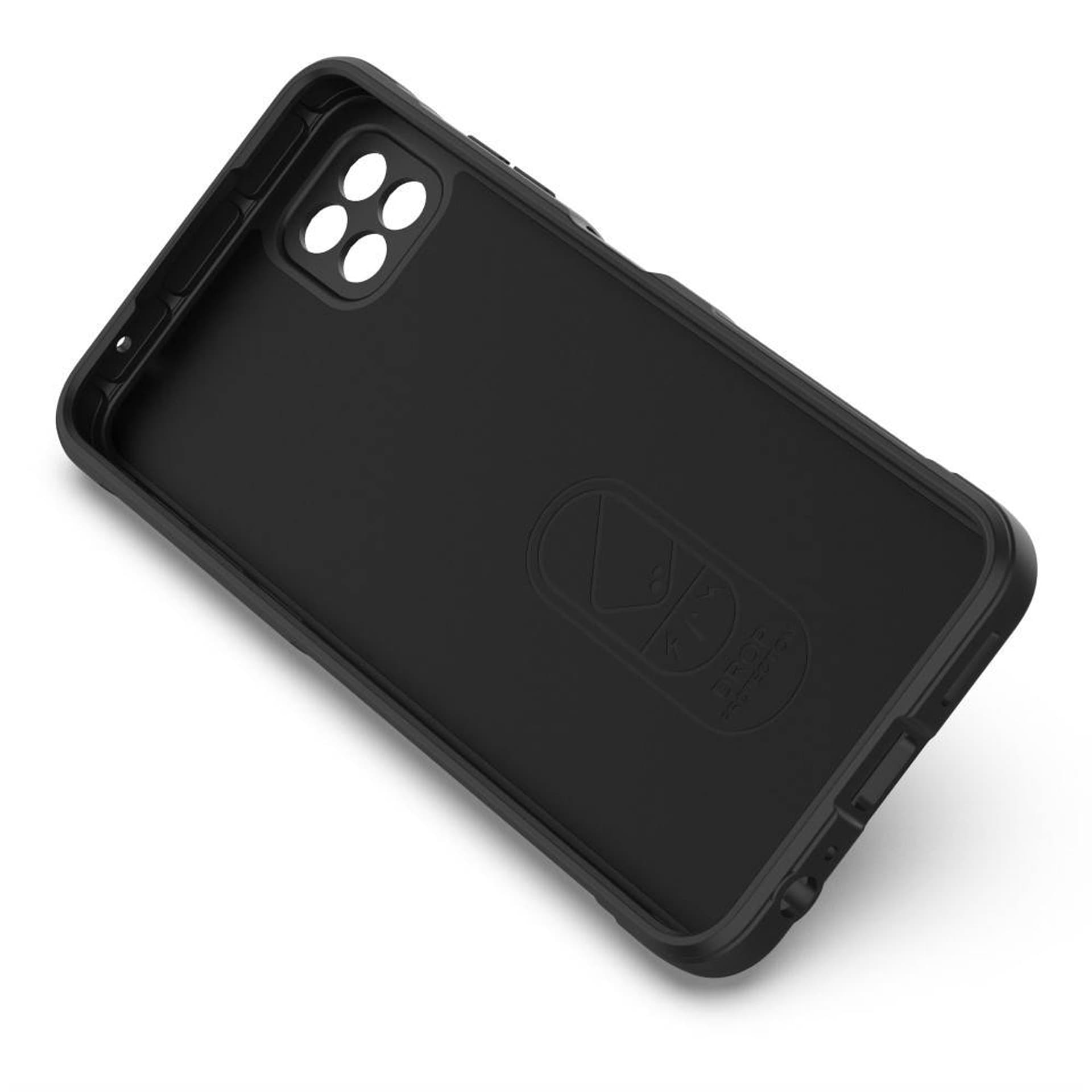 

Etui SAMSUNG GALAXY A22 5G Silky Shield czarne