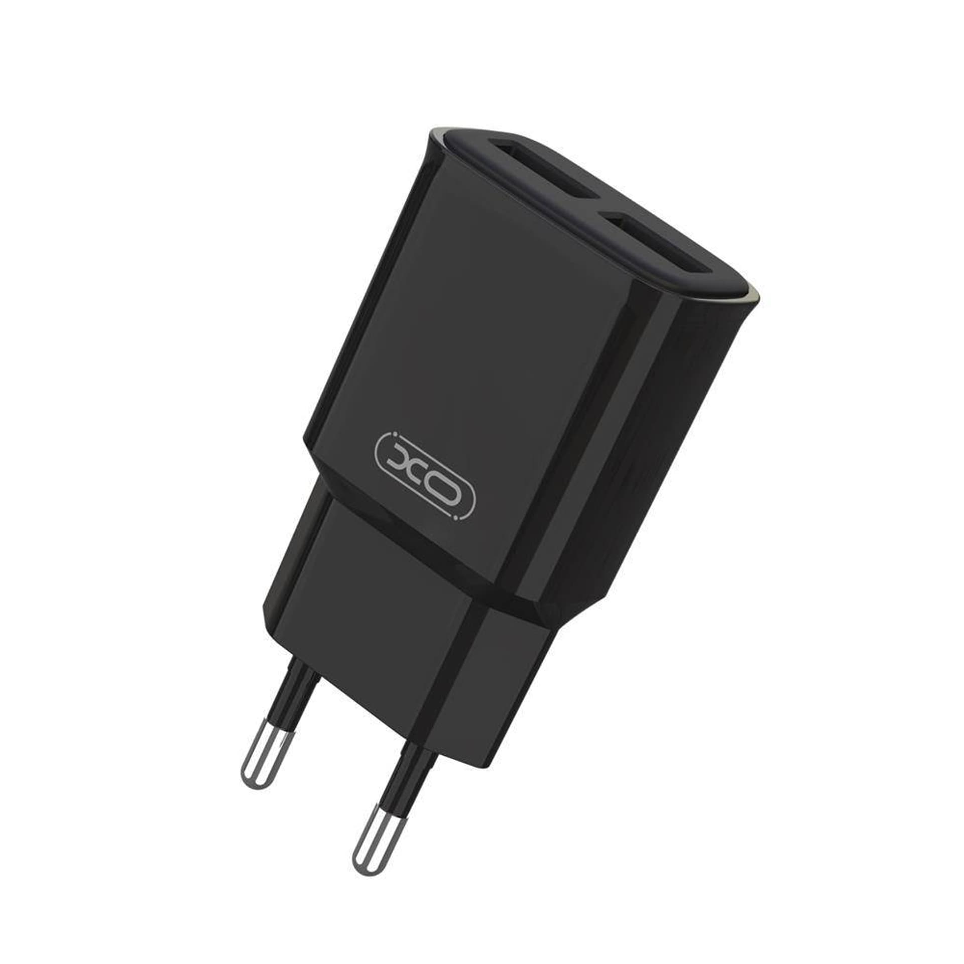 

Ładowarka Sieciowa 2.4A 2x USB + Kabel 1m USB - micro USB XO L92C czarna