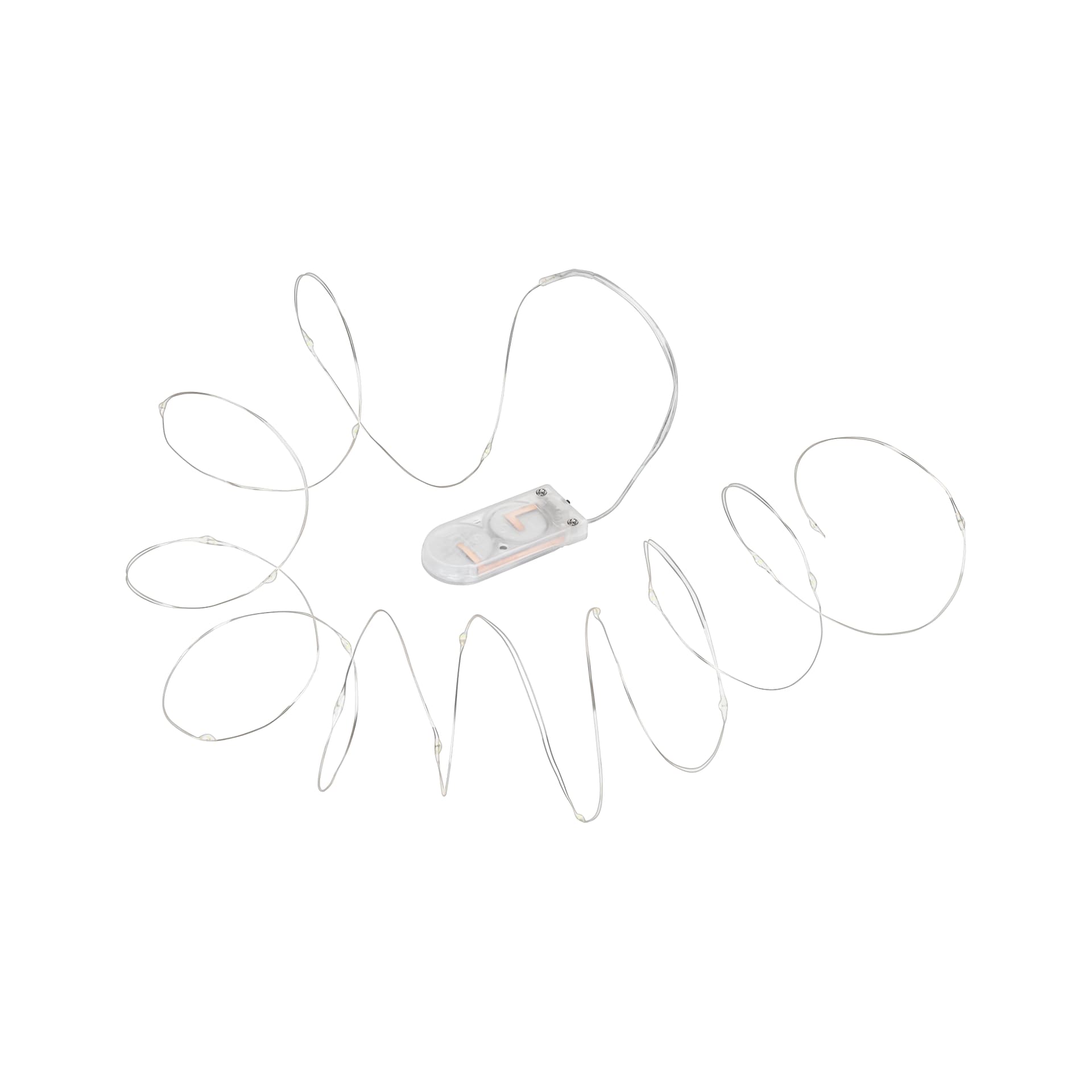 

Lampki świateczne - 20mini LED- zimne białe