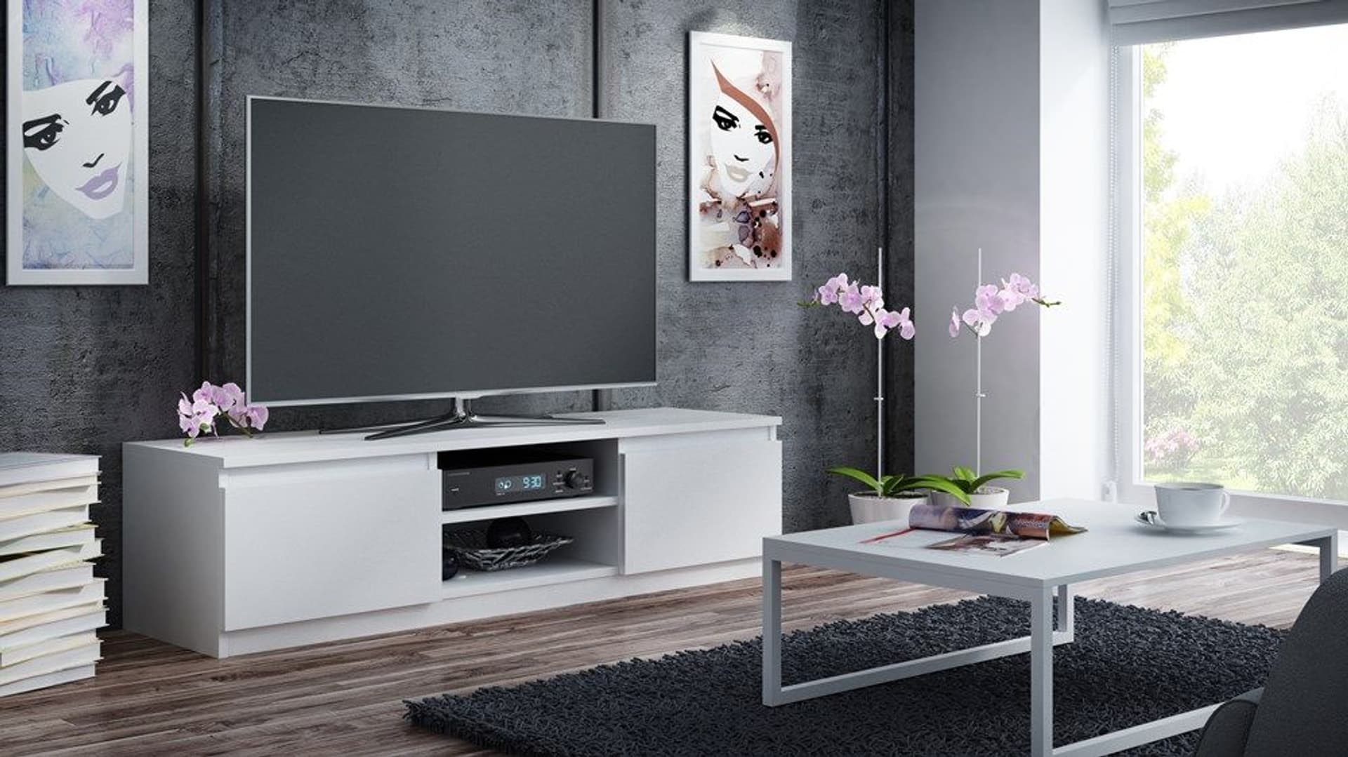 

STOLIK RTV 120 - BIEL
