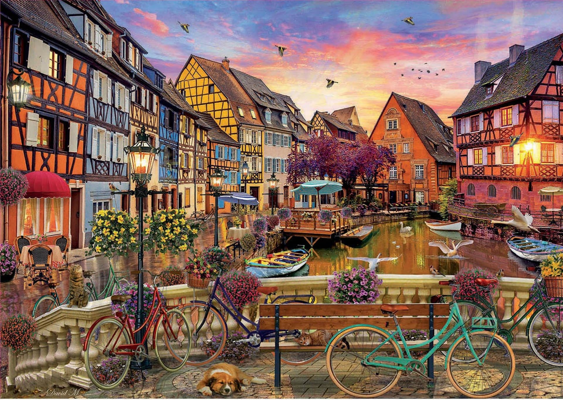 

Puzzle 3000 elementów Colmar Francja