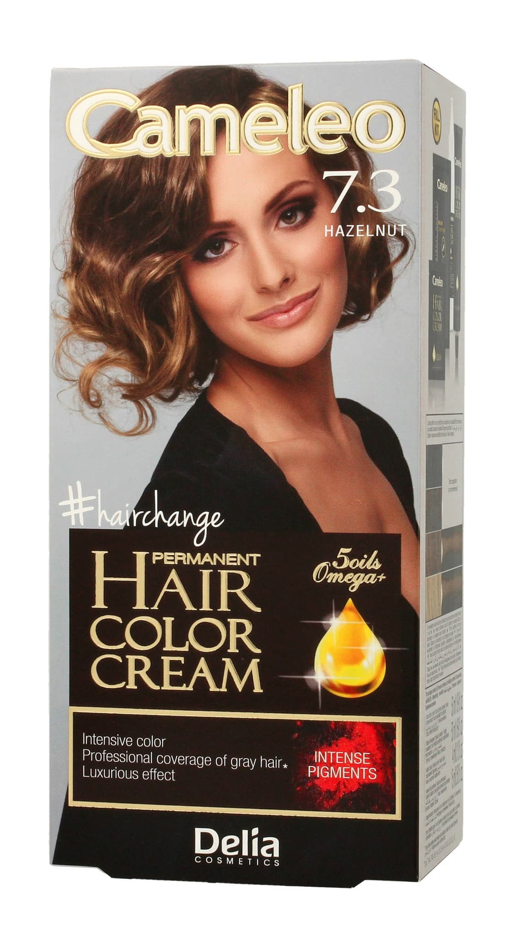

Delia Cosmetics Cameleo HCC Farba permanentna Omega+ nr 7.3 Hazelnut 1op.