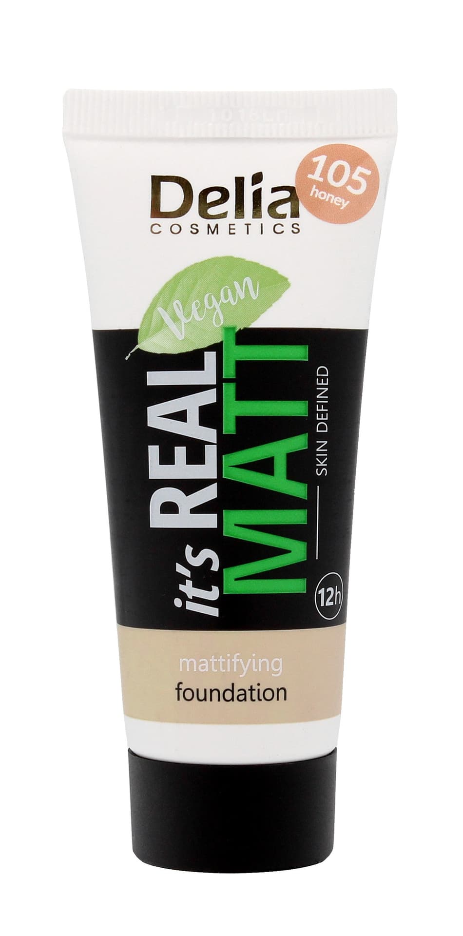 

Delia Cosmetics It's Real Matt Podkład matujący odżywczo-nawilżający nr 105 Honey 30ml